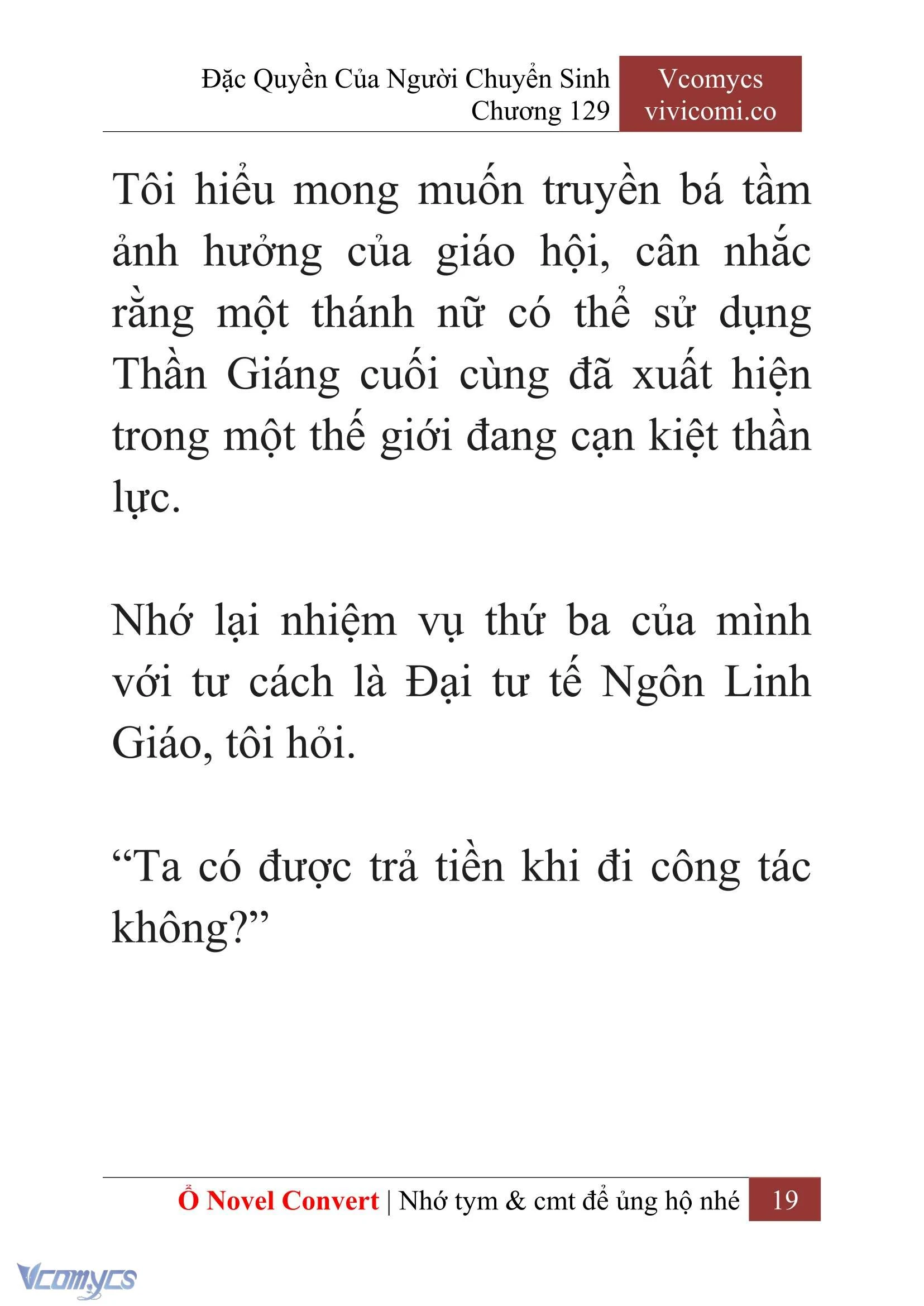 [Novel] Đặc Quyền Của Người Chuyển Sinh Chapter  129 - 21