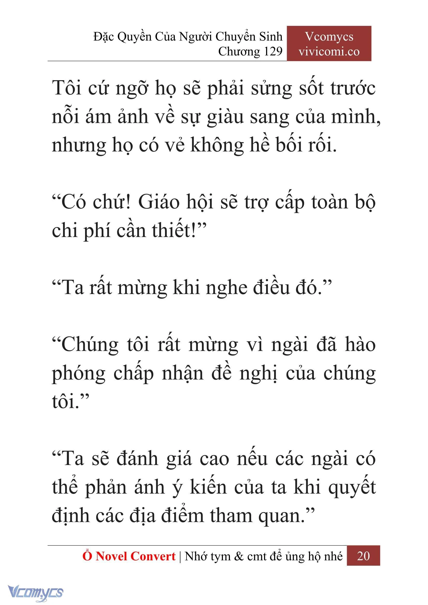 [Novel] Đặc Quyền Của Người Chuyển Sinh Chapter  129 - 22