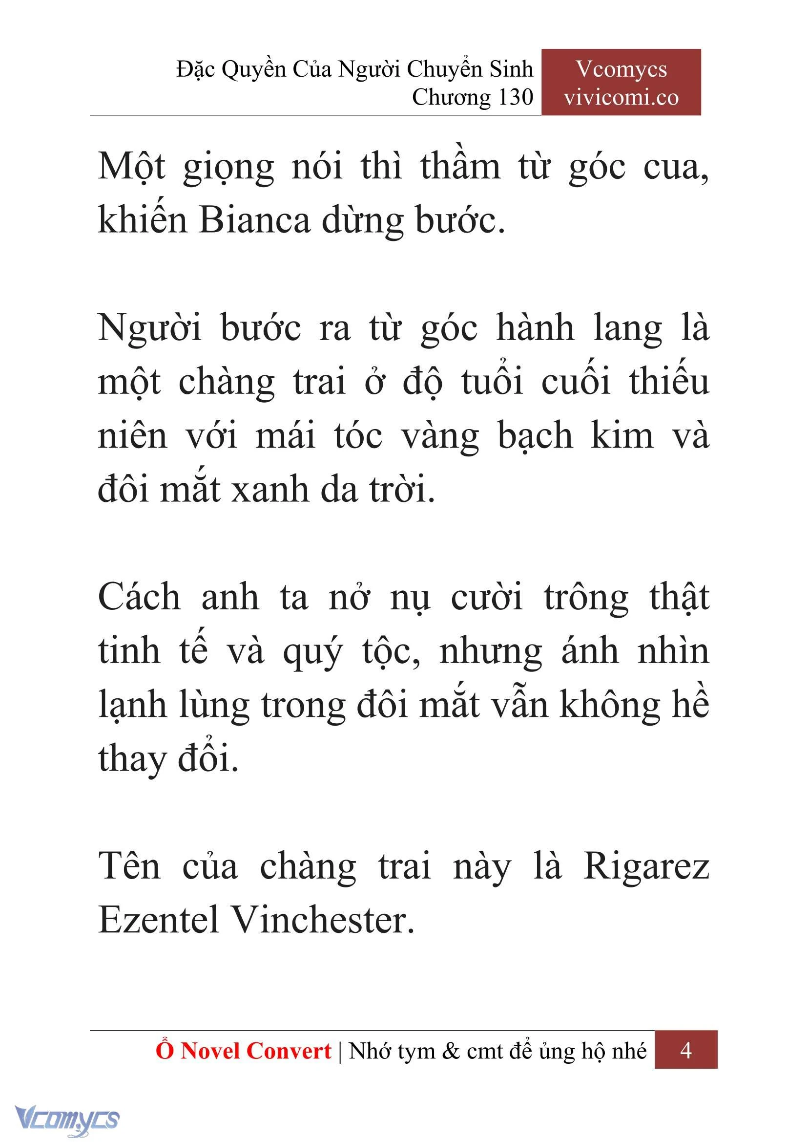 [Novel] Đặc Quyền Của Người Chuyển Sinh Chapter  130 - 6