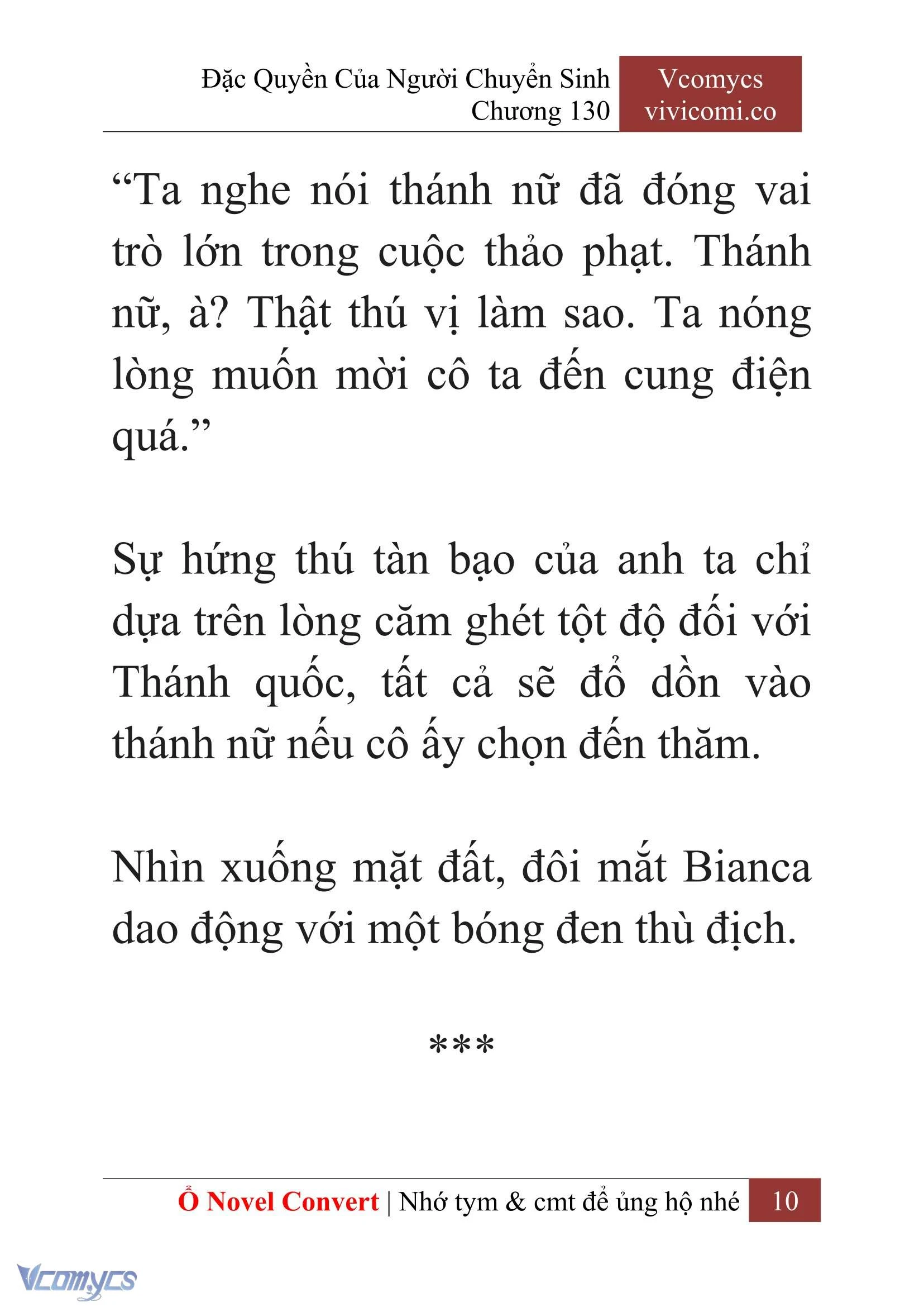 [Novel] Đặc Quyền Của Người Chuyển Sinh Chapter  130 - 12
