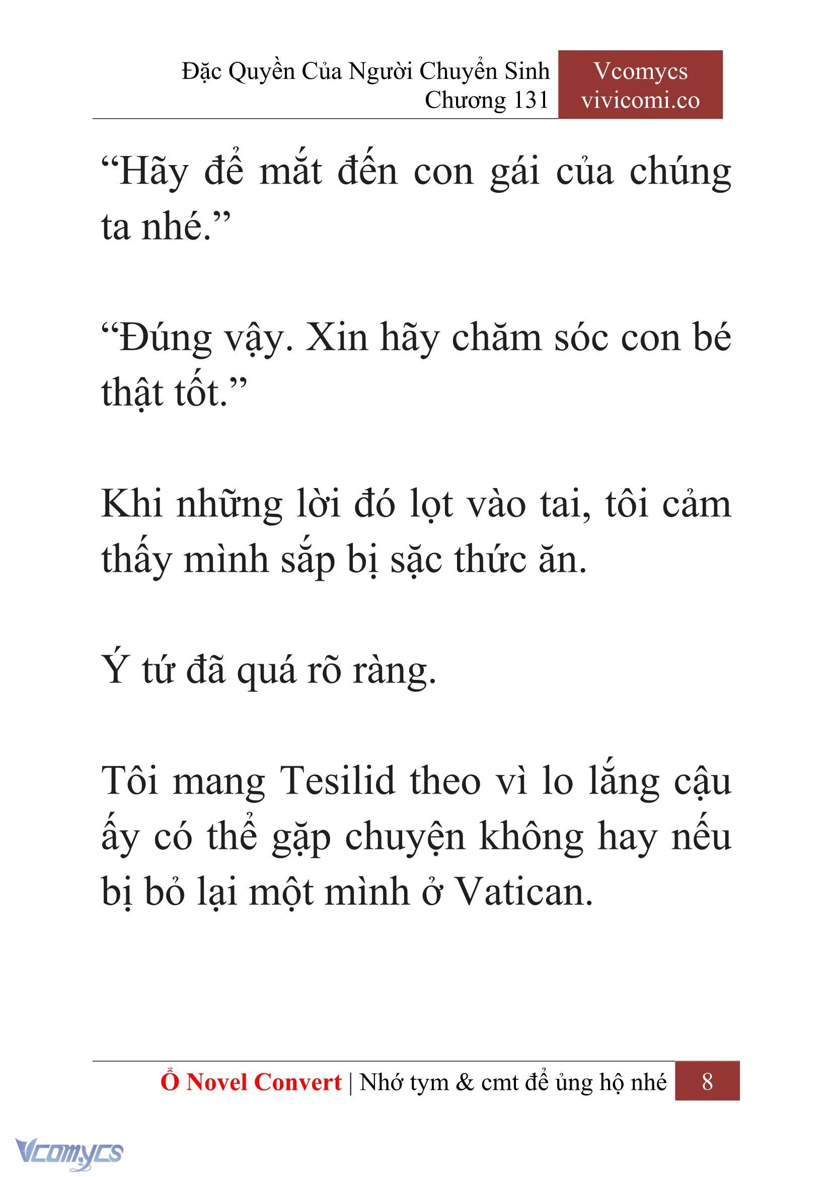 [Novel] Đặc Quyền Của Người Chuyển Sinh Chapter  131 - 10