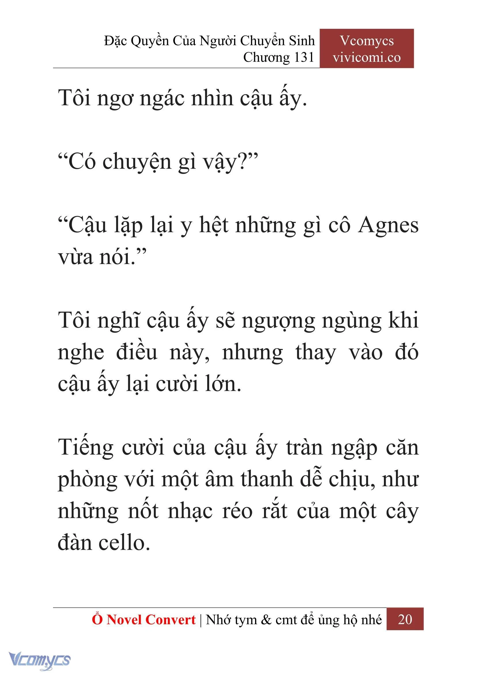 [Novel] Đặc Quyền Của Người Chuyển Sinh Chapter  131 - 22