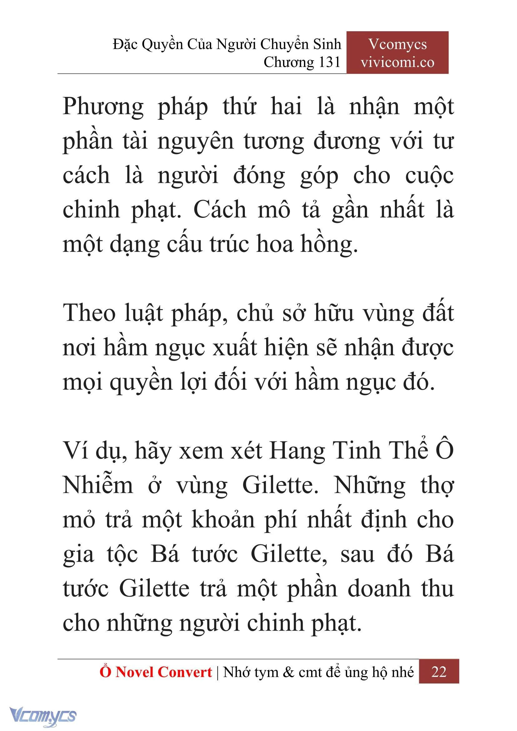 [Novel] Đặc Quyền Của Người Chuyển Sinh Chapter  131 - 24
