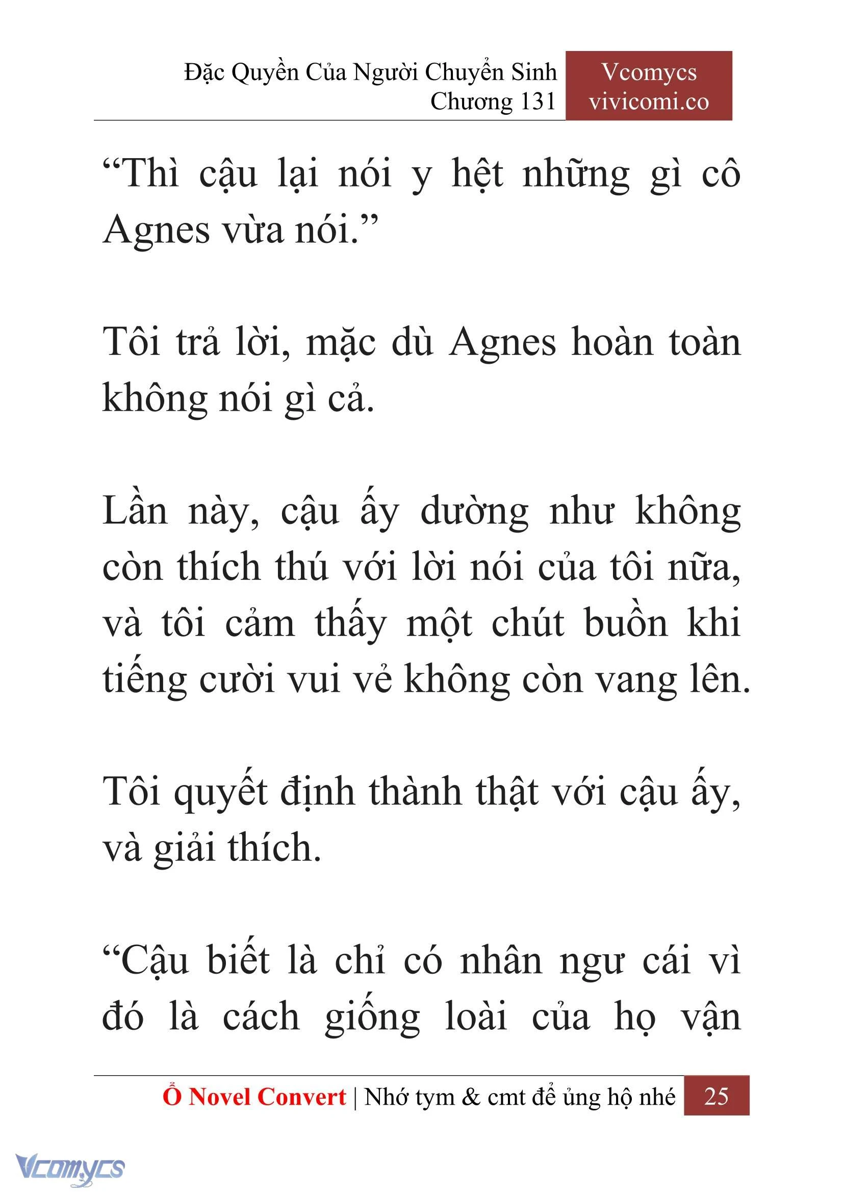 [Novel] Đặc Quyền Của Người Chuyển Sinh Chapter  131 - 27