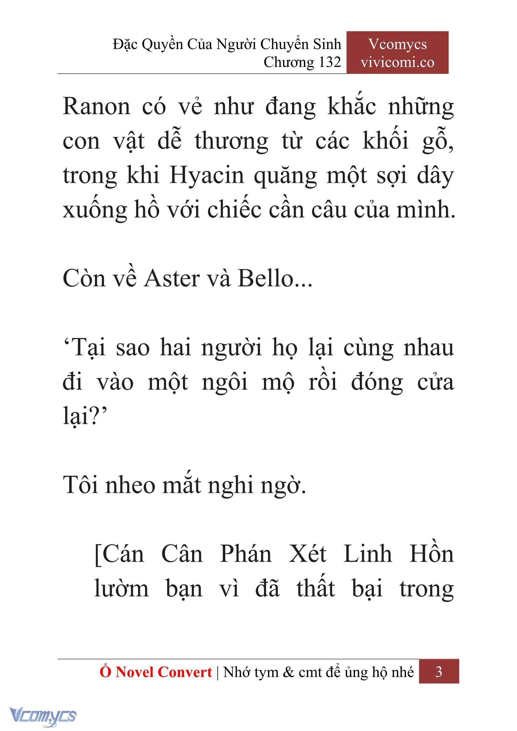 [Novel] Đặc Quyền Của Người Chuyển Sinh Chapter  132 - 5