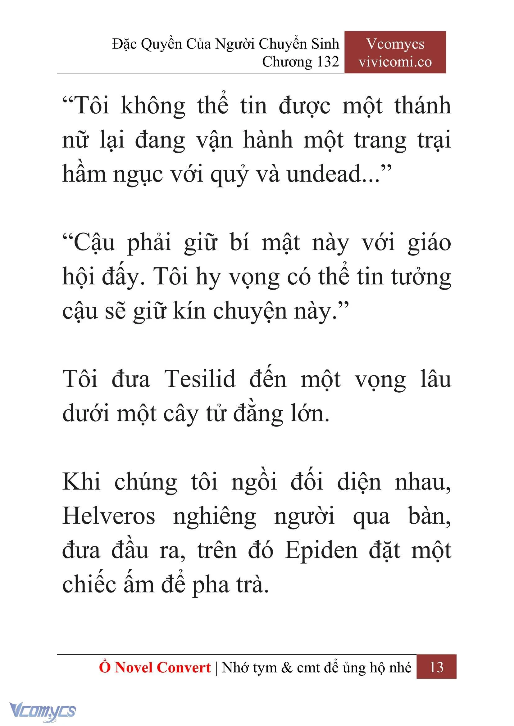[Novel] Đặc Quyền Của Người Chuyển Sinh Chapter  132 - 15