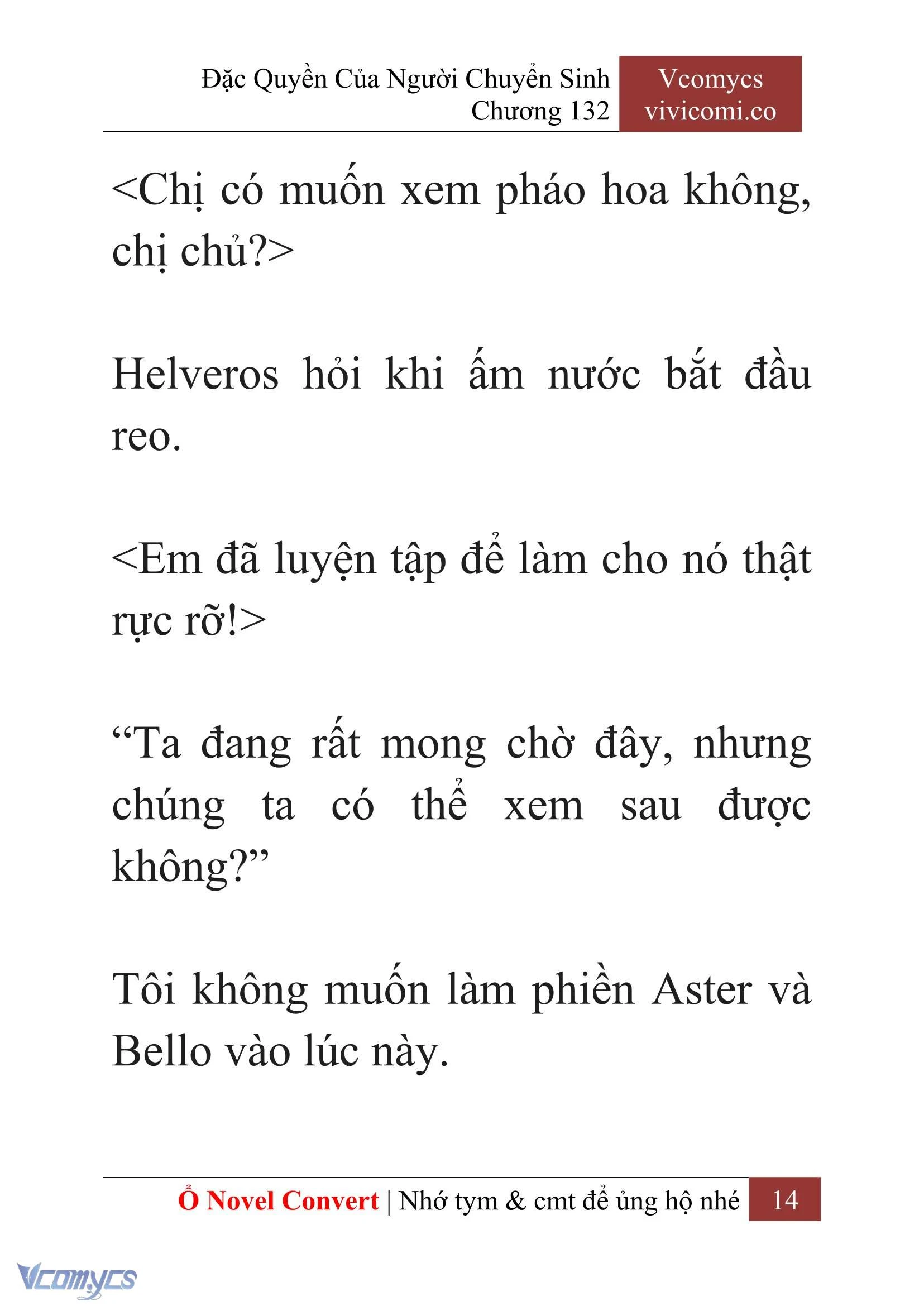 [Novel] Đặc Quyền Của Người Chuyển Sinh Chapter  132 - 16