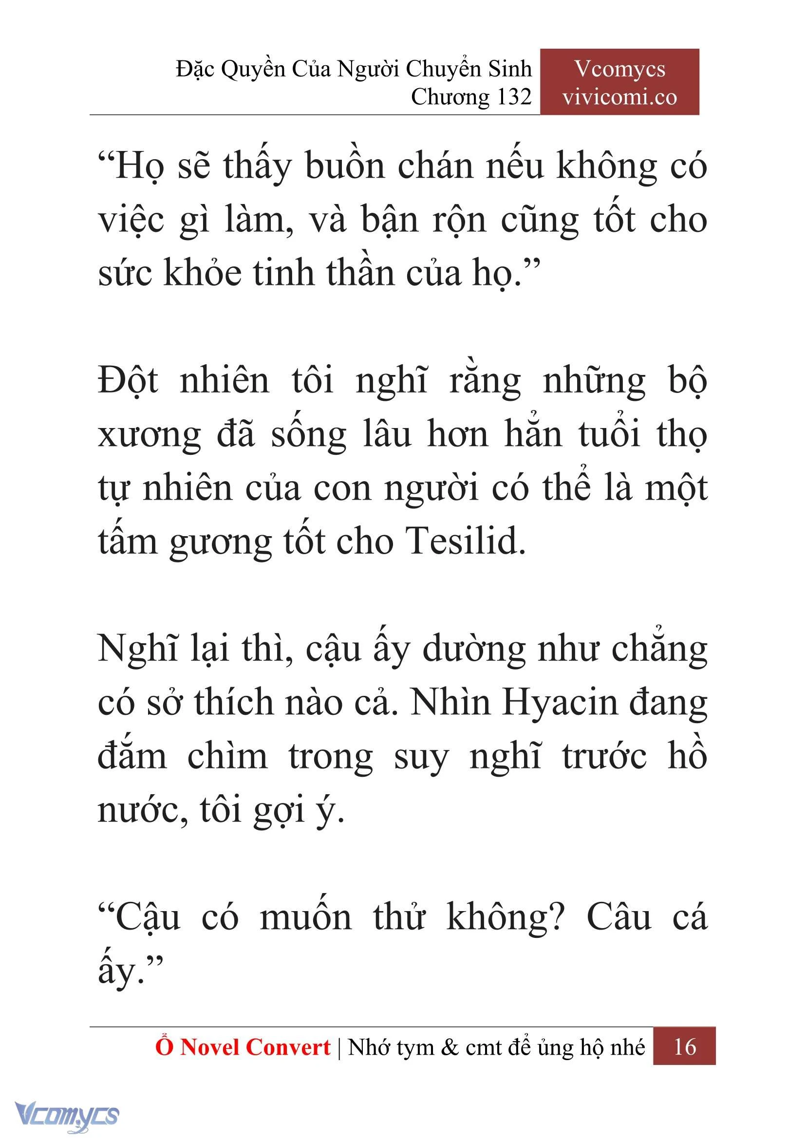 [Novel] Đặc Quyền Của Người Chuyển Sinh Chapter  132 - 18