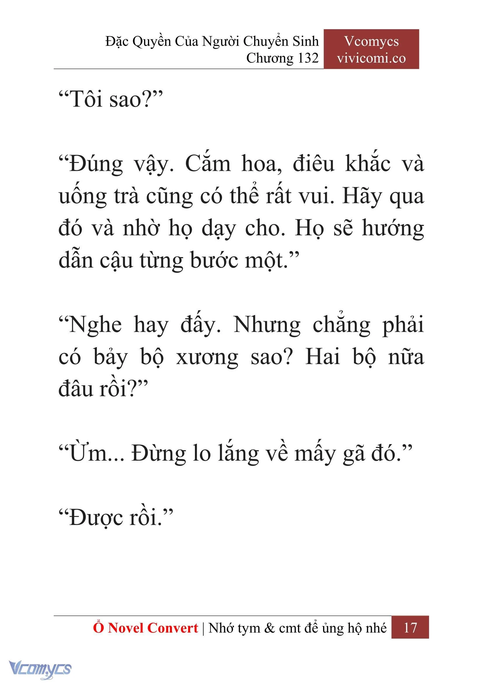[Novel] Đặc Quyền Của Người Chuyển Sinh Chapter  132 - 19