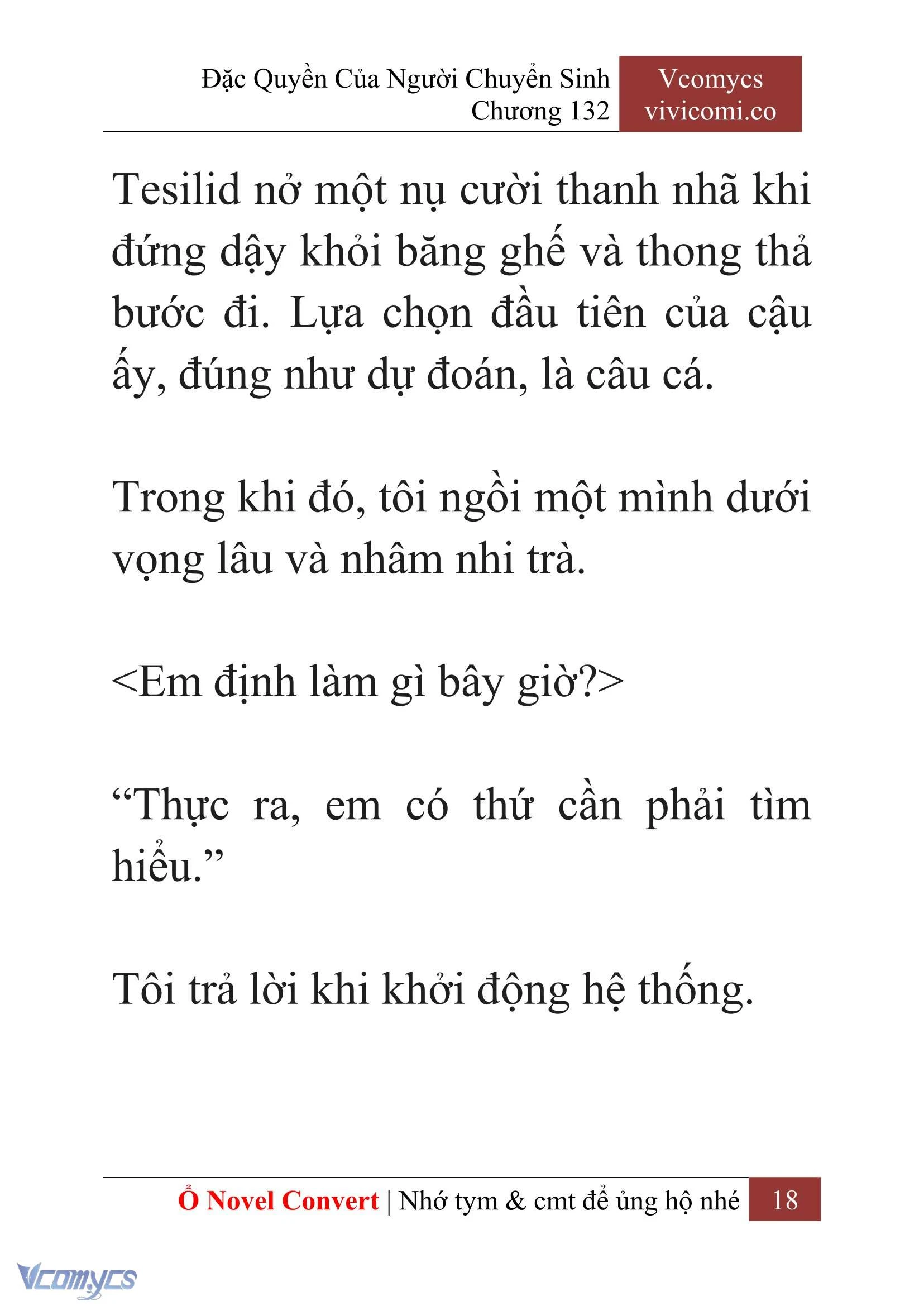 [Novel] Đặc Quyền Của Người Chuyển Sinh Chapter  132 - 20