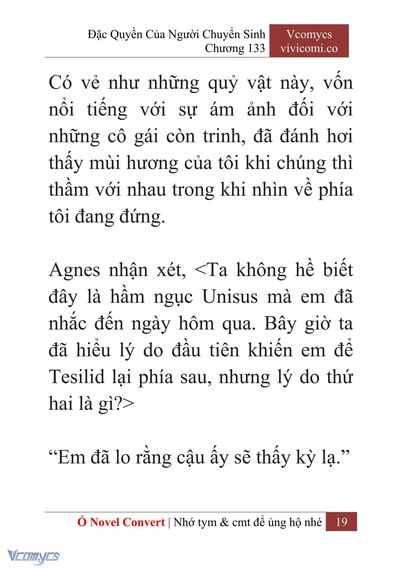[Novel] Đặc Quyền Của Người Chuyển Sinh Chapter  133 - 21