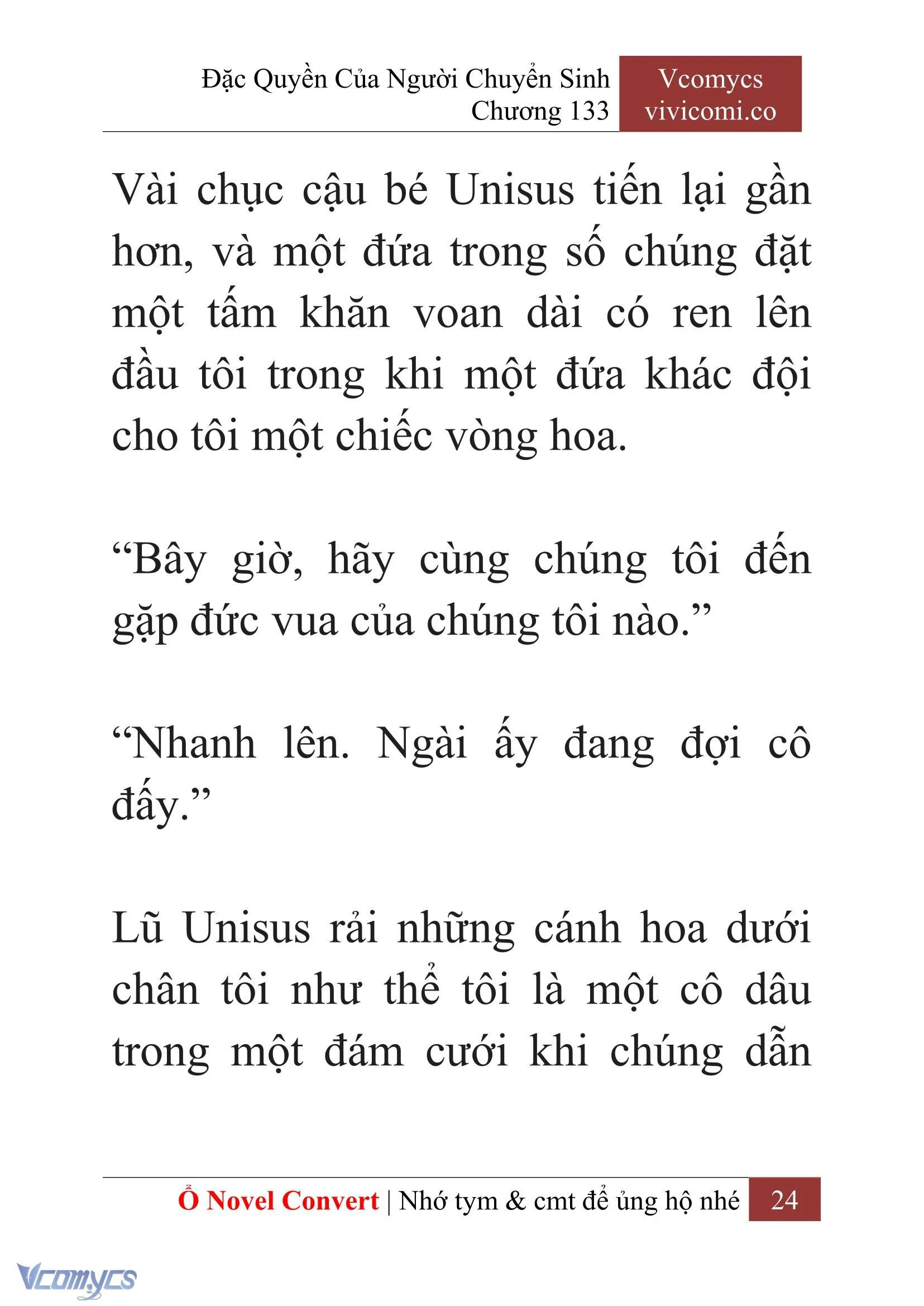 [Novel] Đặc Quyền Của Người Chuyển Sinh Chapter  133 - 26