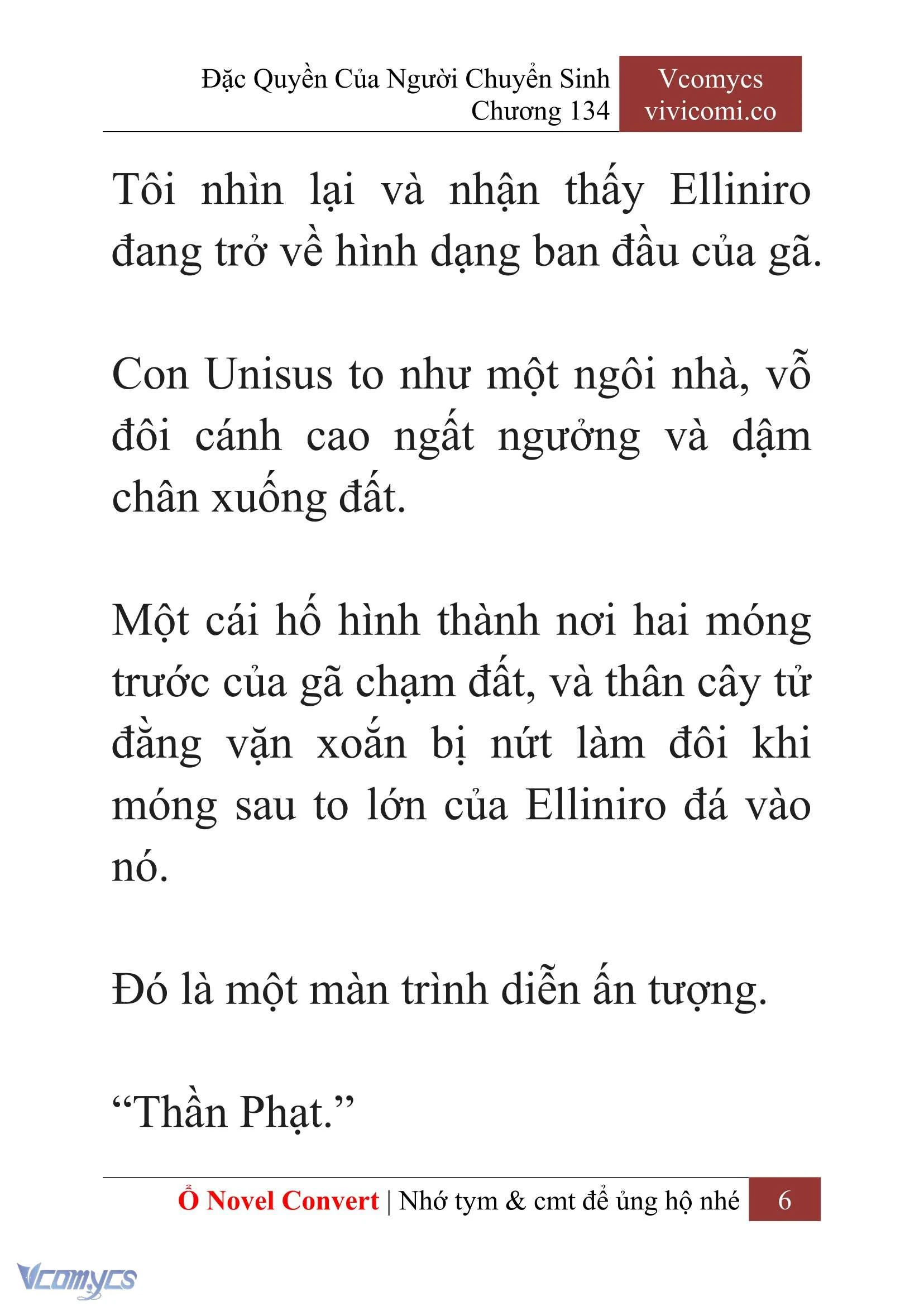 [Novel] Đặc Quyền Của Người Chuyển Sinh Chapter  134 - 8