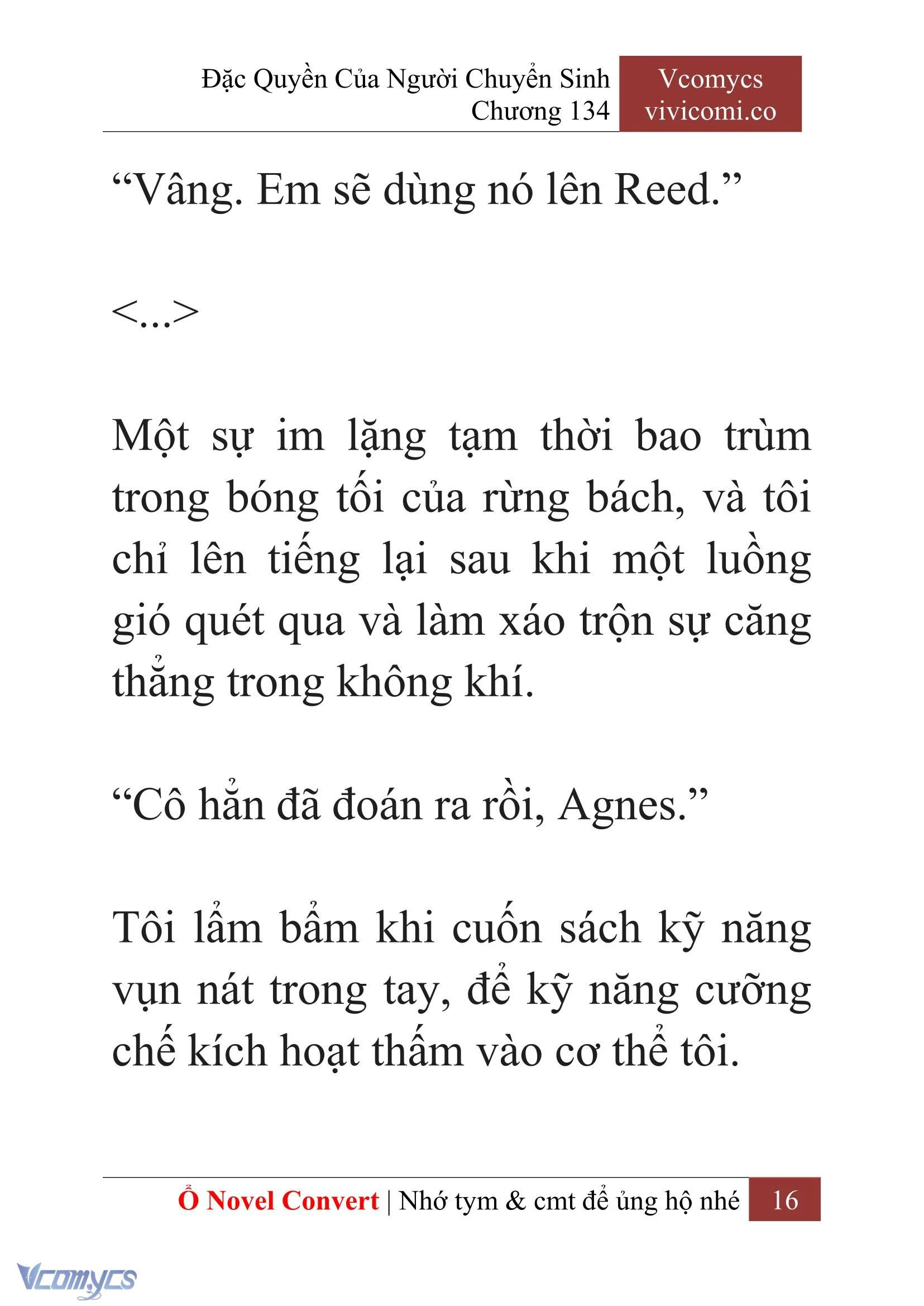 [Novel] Đặc Quyền Của Người Chuyển Sinh Chapter  134 - 18