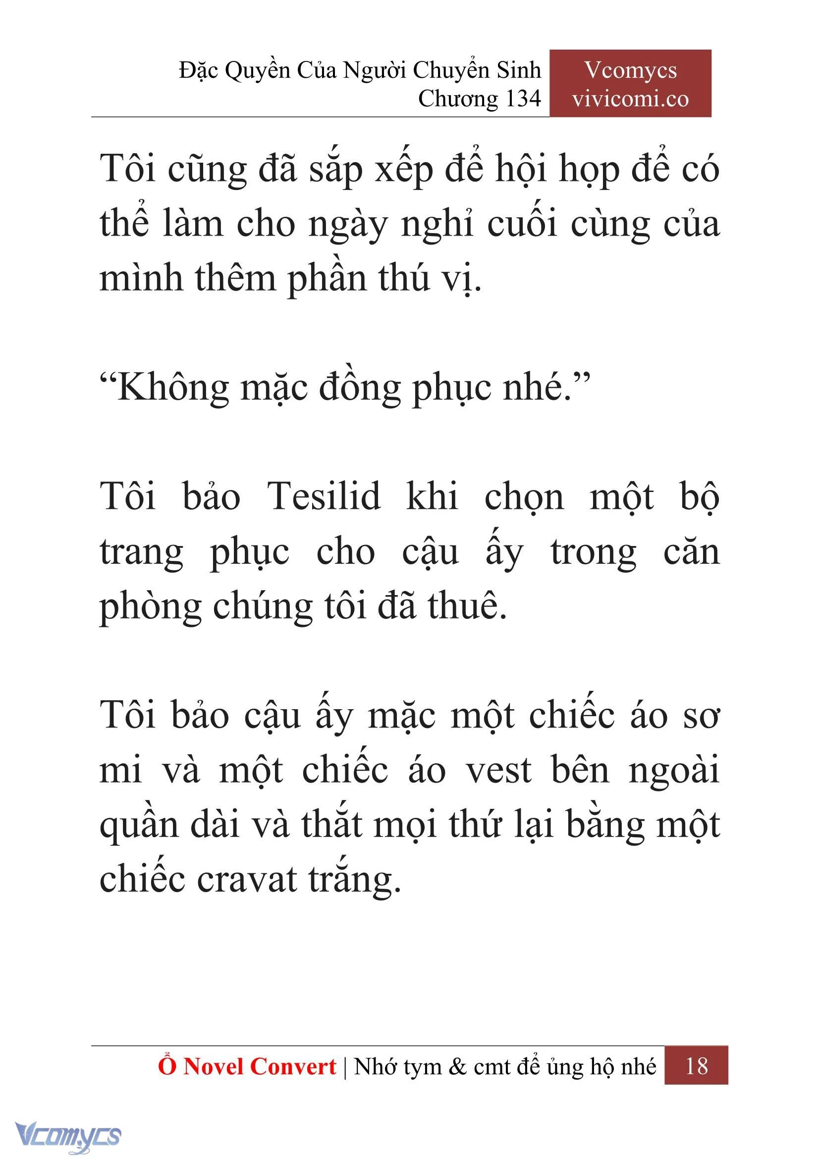 [Novel] Đặc Quyền Của Người Chuyển Sinh Chapter  134 - 20