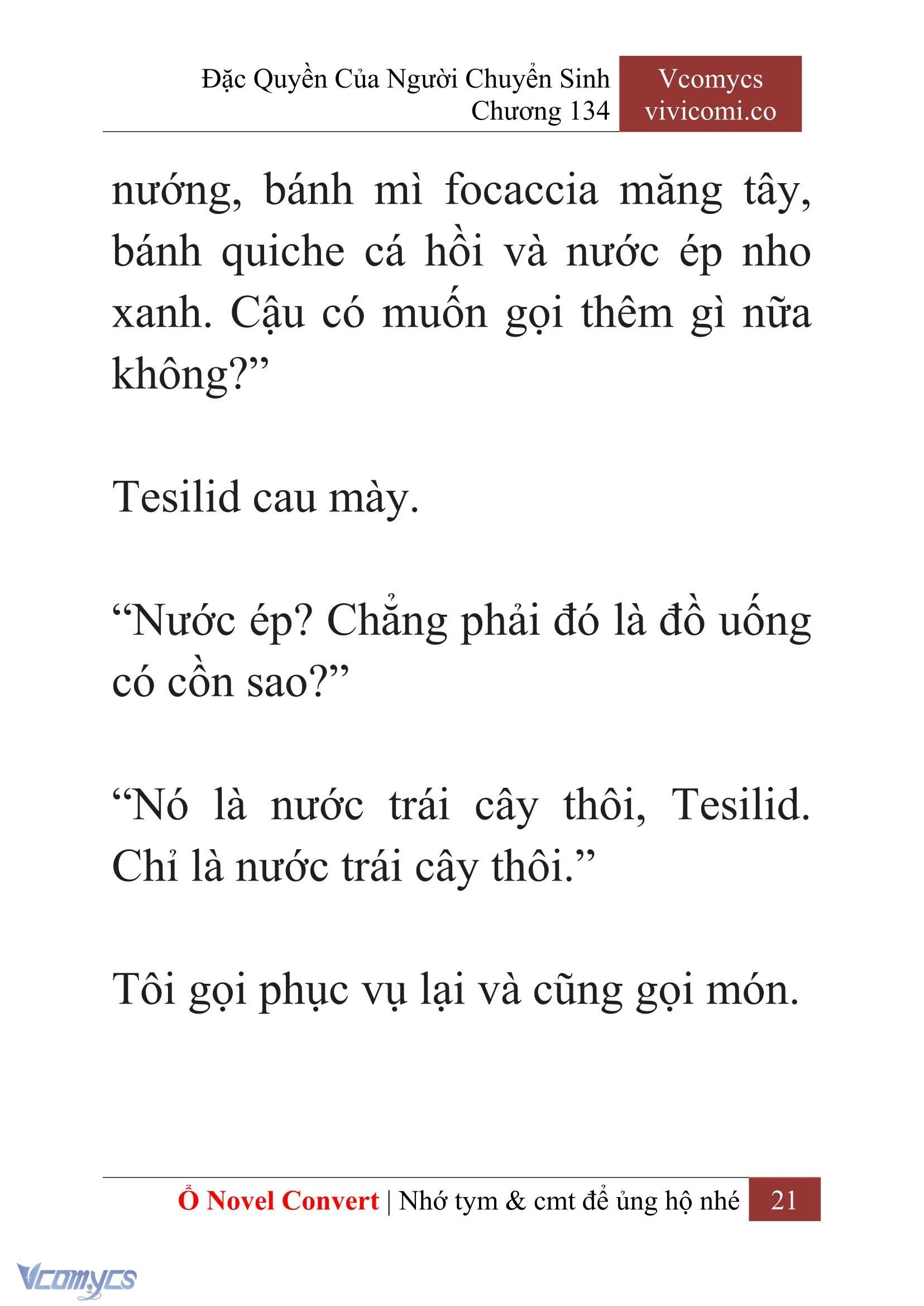 [Novel] Đặc Quyền Của Người Chuyển Sinh Chapter  134 - 23