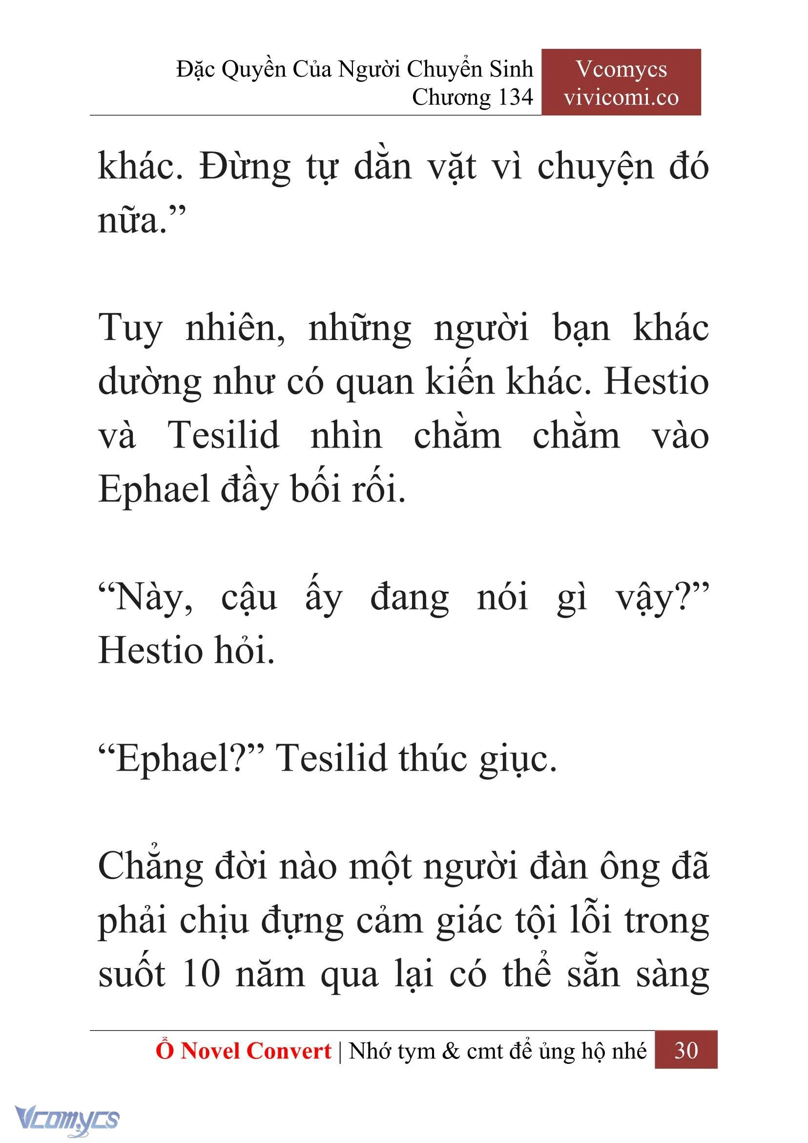 [Novel] Đặc Quyền Của Người Chuyển Sinh Chapter  134 - 32