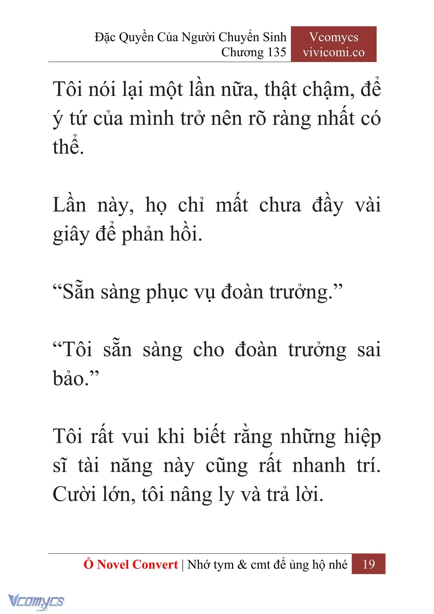 [Novel] Đặc Quyền Của Người Chuyển Sinh Chapter  135 - 21