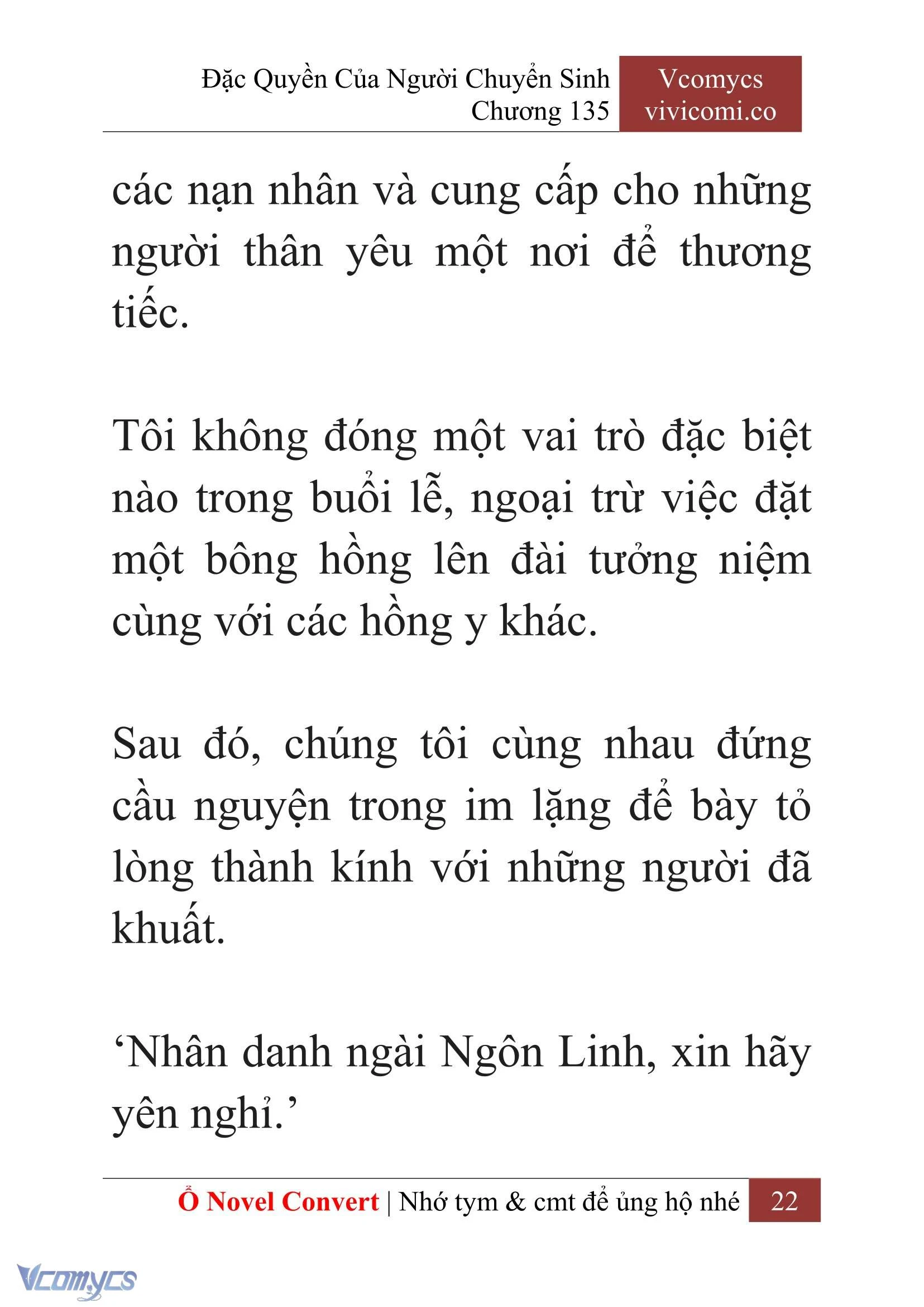 [Novel] Đặc Quyền Của Người Chuyển Sinh Chapter  135 - 24