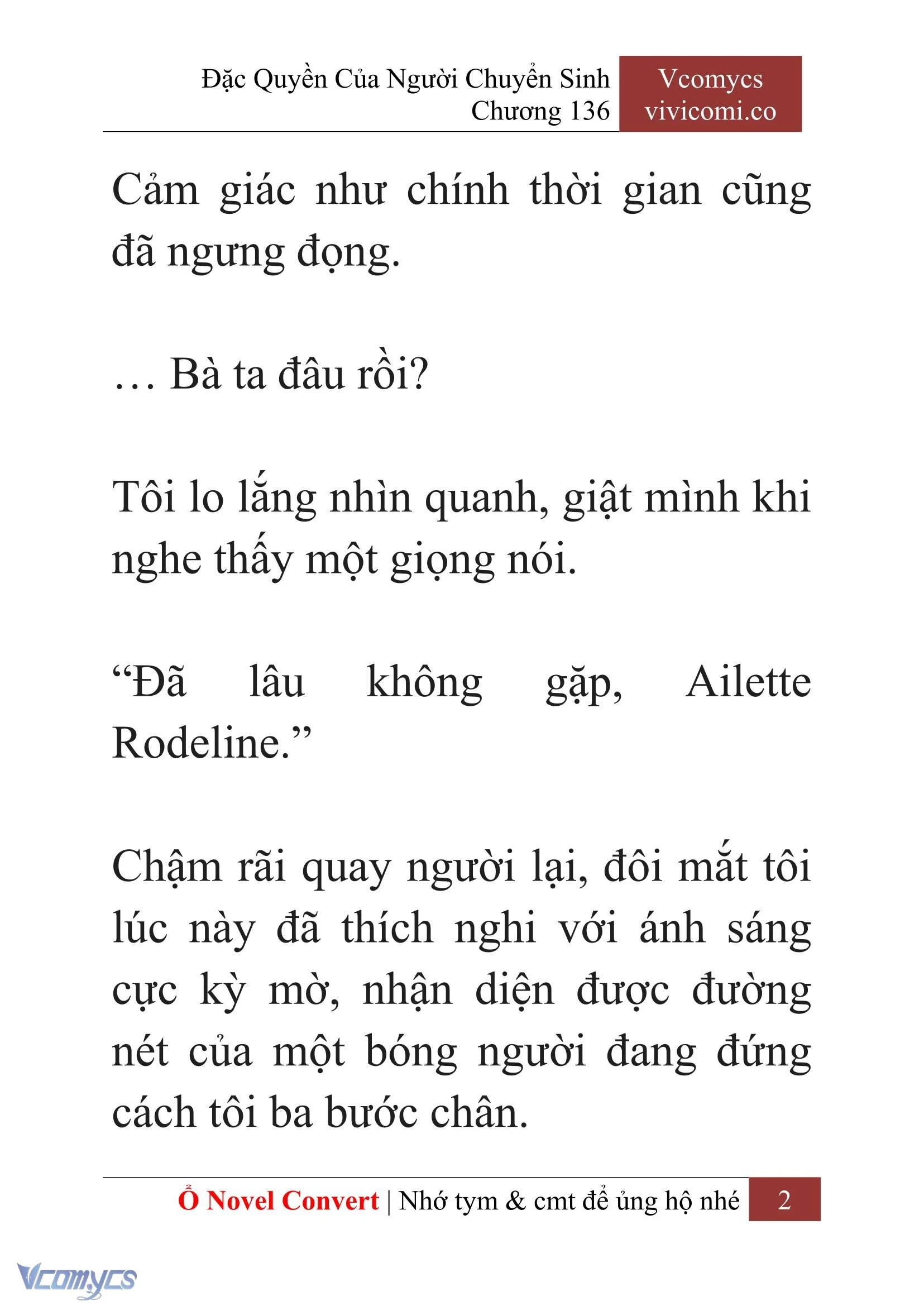 [Novel] Đặc Quyền Của Người Chuyển Sinh Chapter  136 - 4