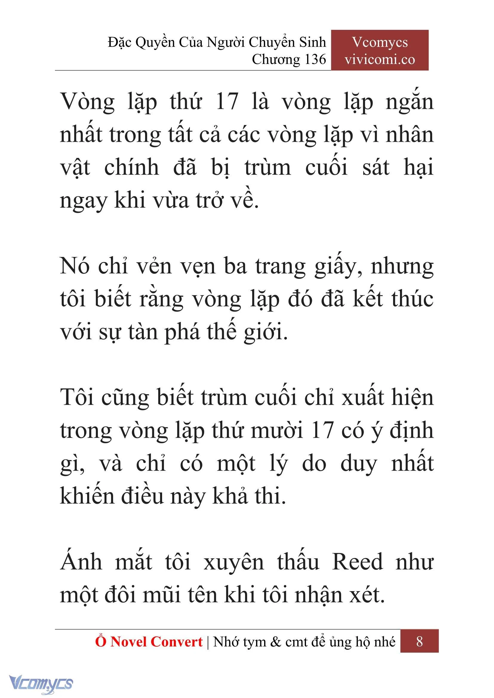 [Novel] Đặc Quyền Của Người Chuyển Sinh Chapter  136 - 10