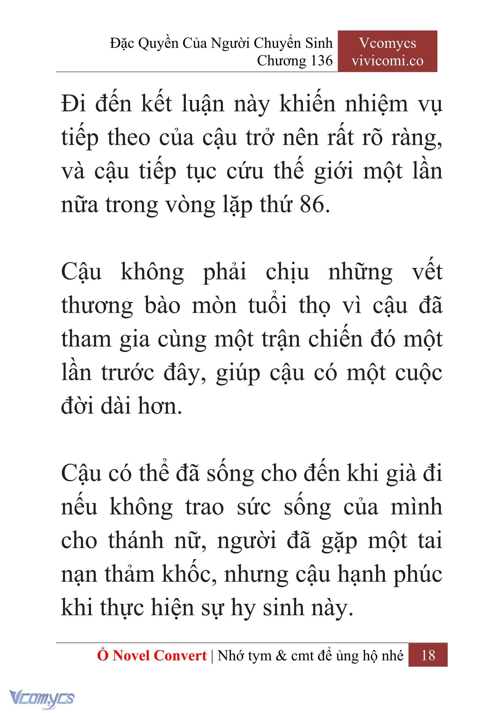 [Novel] Đặc Quyền Của Người Chuyển Sinh Chapter  136 - 20