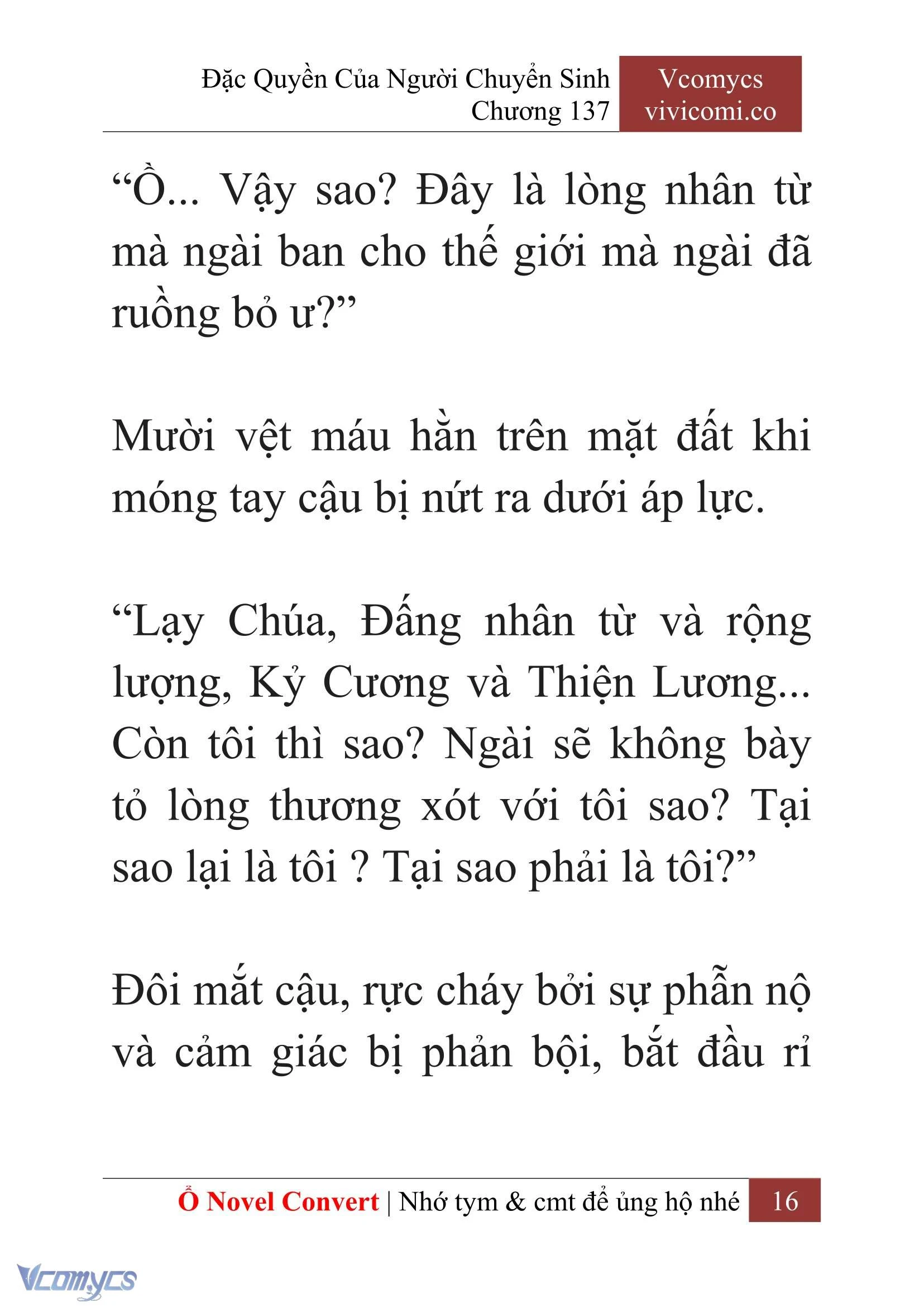[Novel] Đặc Quyền Của Người Chuyển Sinh Chapter  137 - 18