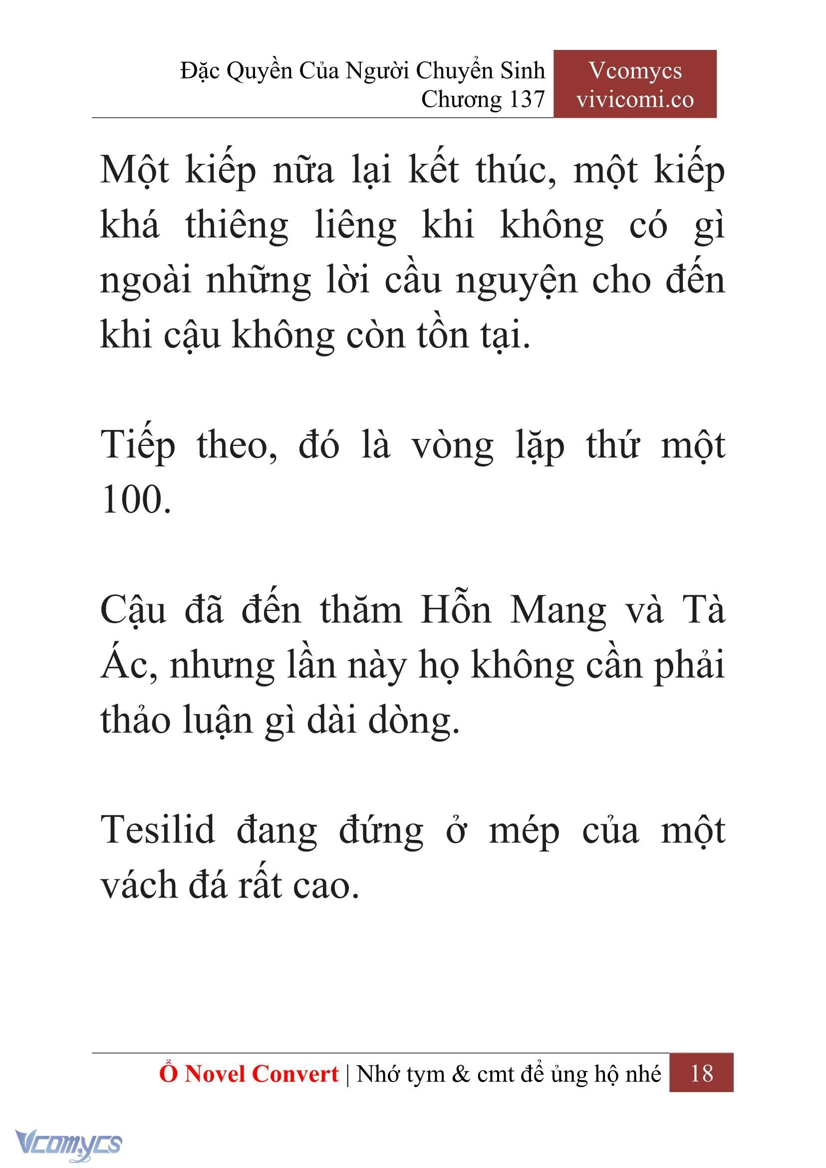 [Novel] Đặc Quyền Của Người Chuyển Sinh Chapter  137 - 20