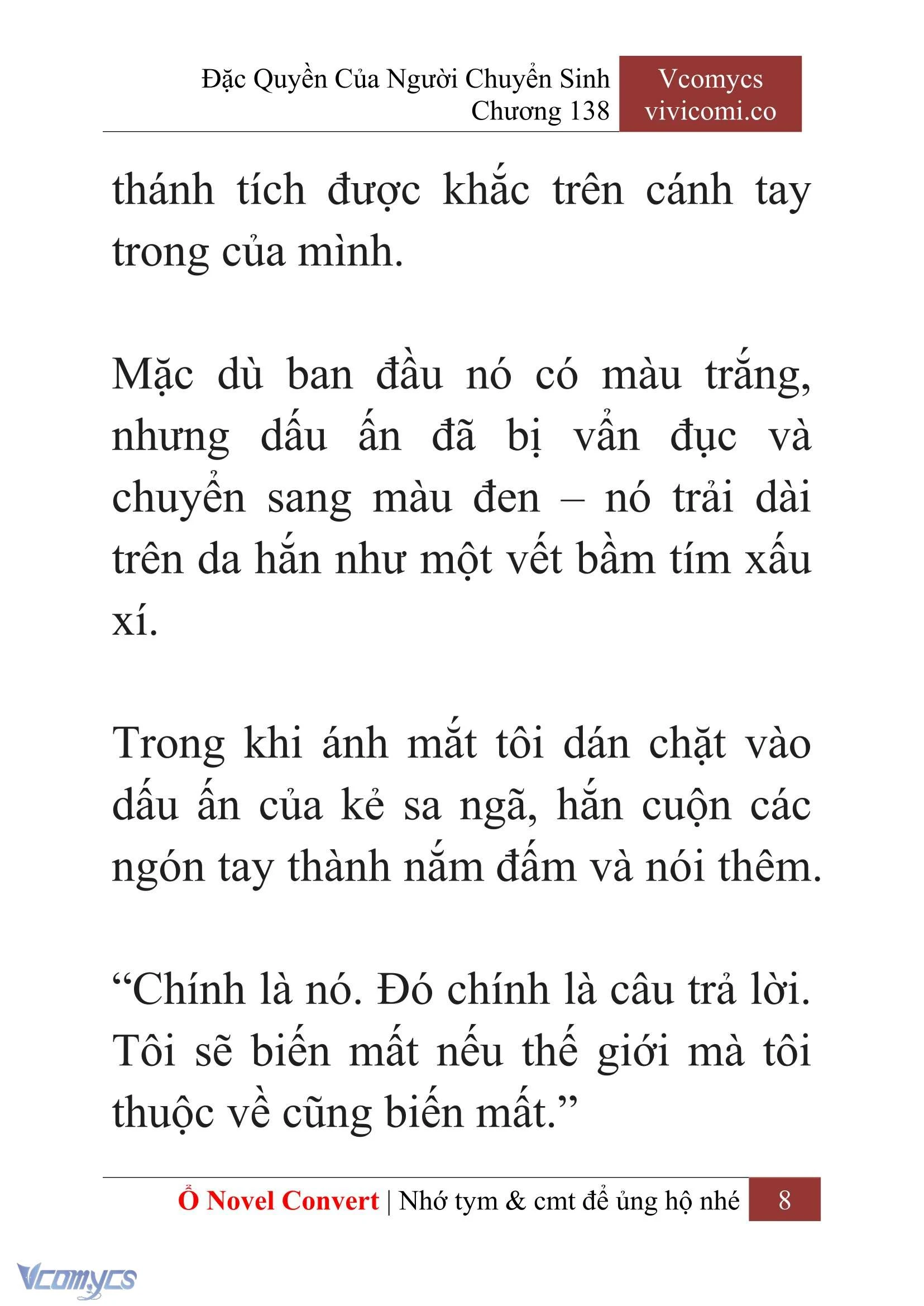 [Novel] Đặc Quyền Của Người Chuyển Sinh Chapter  138 - 10