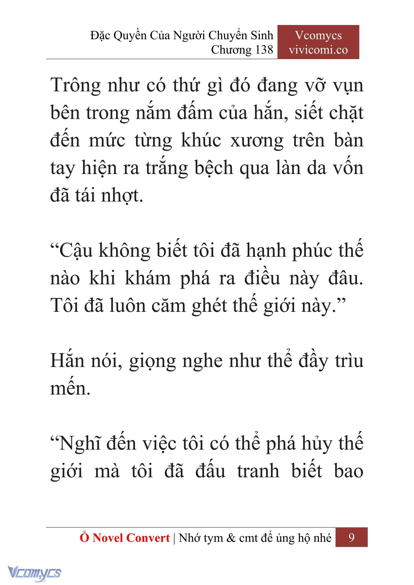 [Novel] Đặc Quyền Của Người Chuyển Sinh Chapter  138 - 11