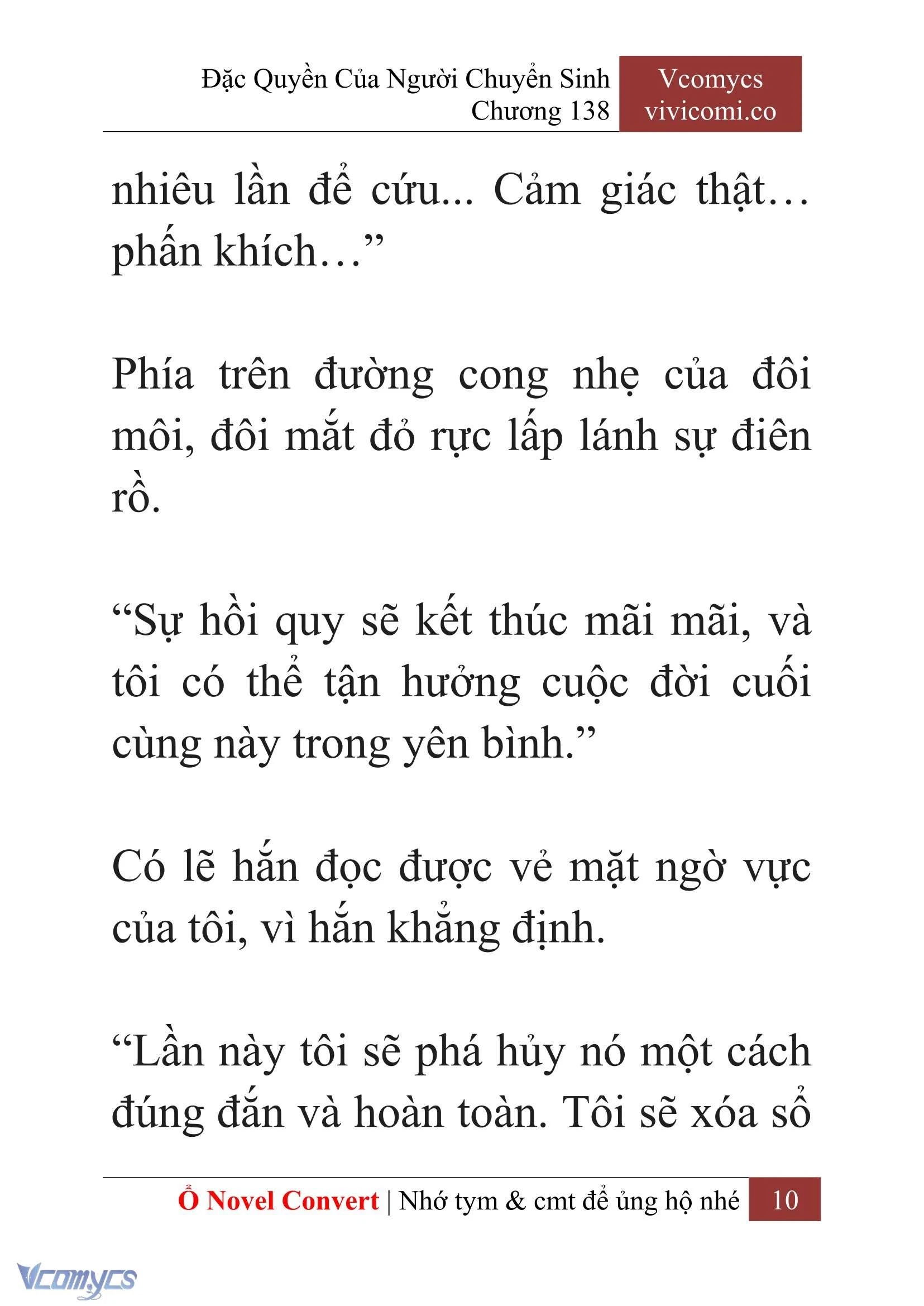 [Novel] Đặc Quyền Của Người Chuyển Sinh Chapter  138 - 12