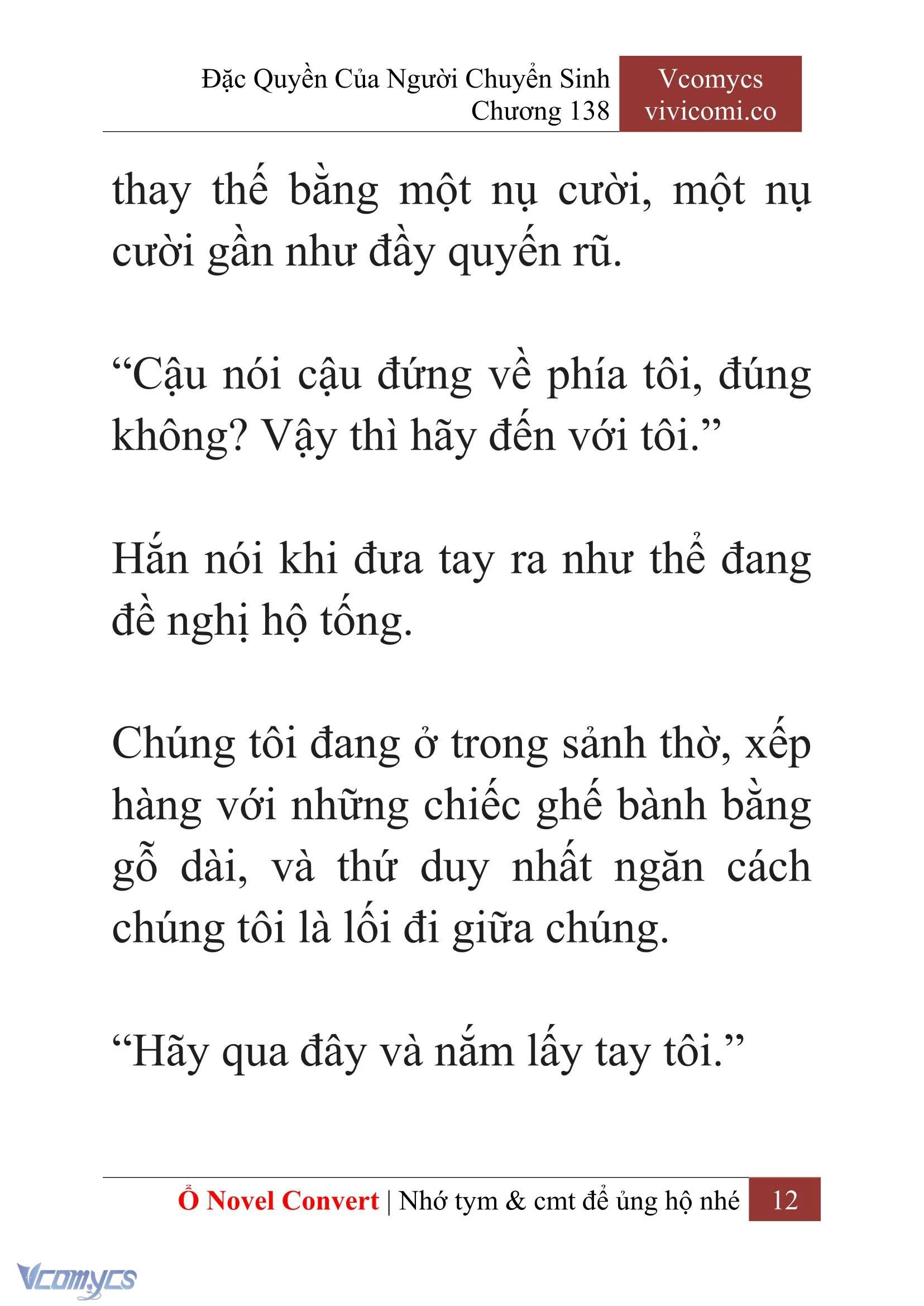 [Novel] Đặc Quyền Của Người Chuyển Sinh Chapter  138 - 14