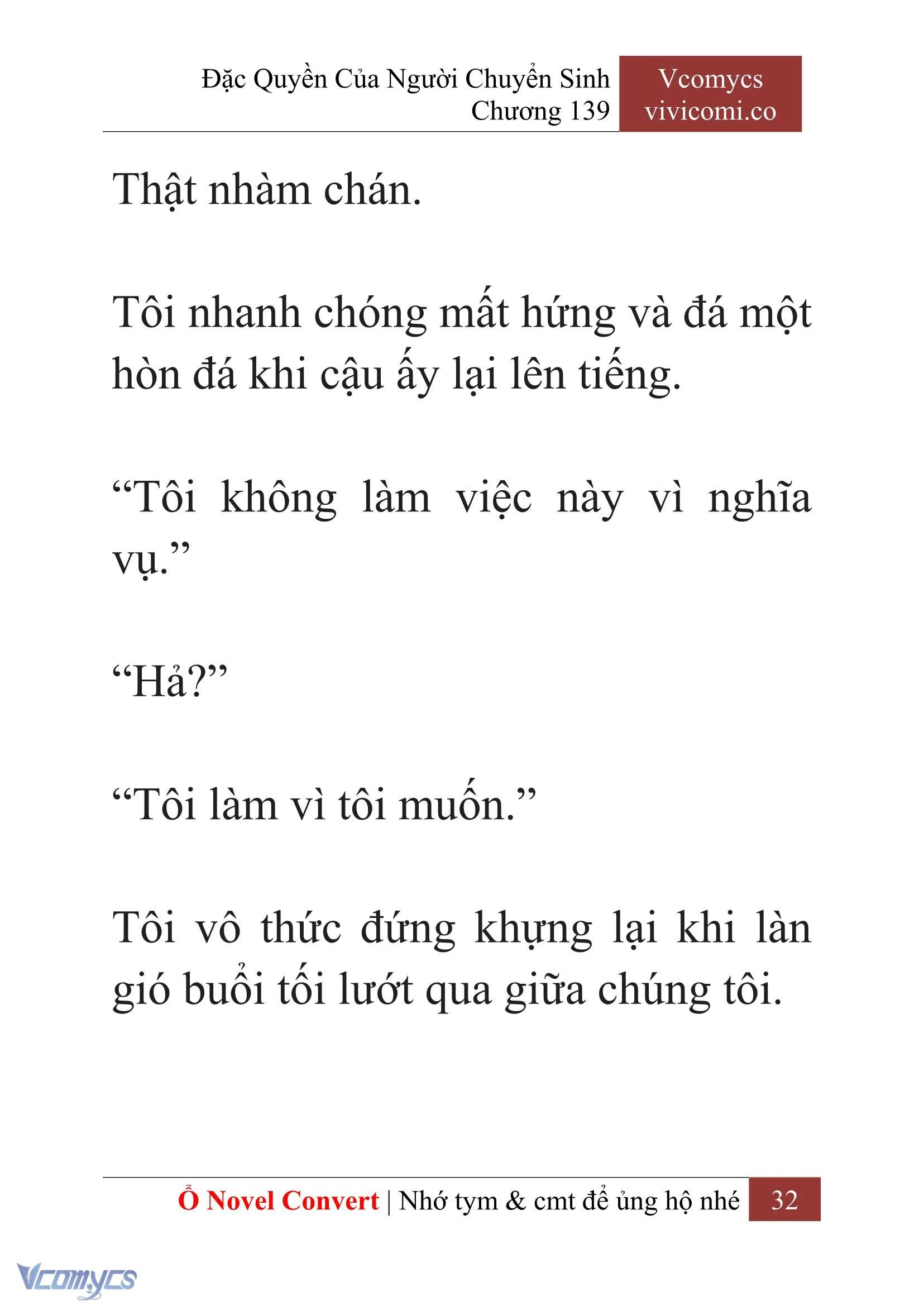 [Novel] Đặc Quyền Của Người Chuyển Sinh Chapter  139 - 34