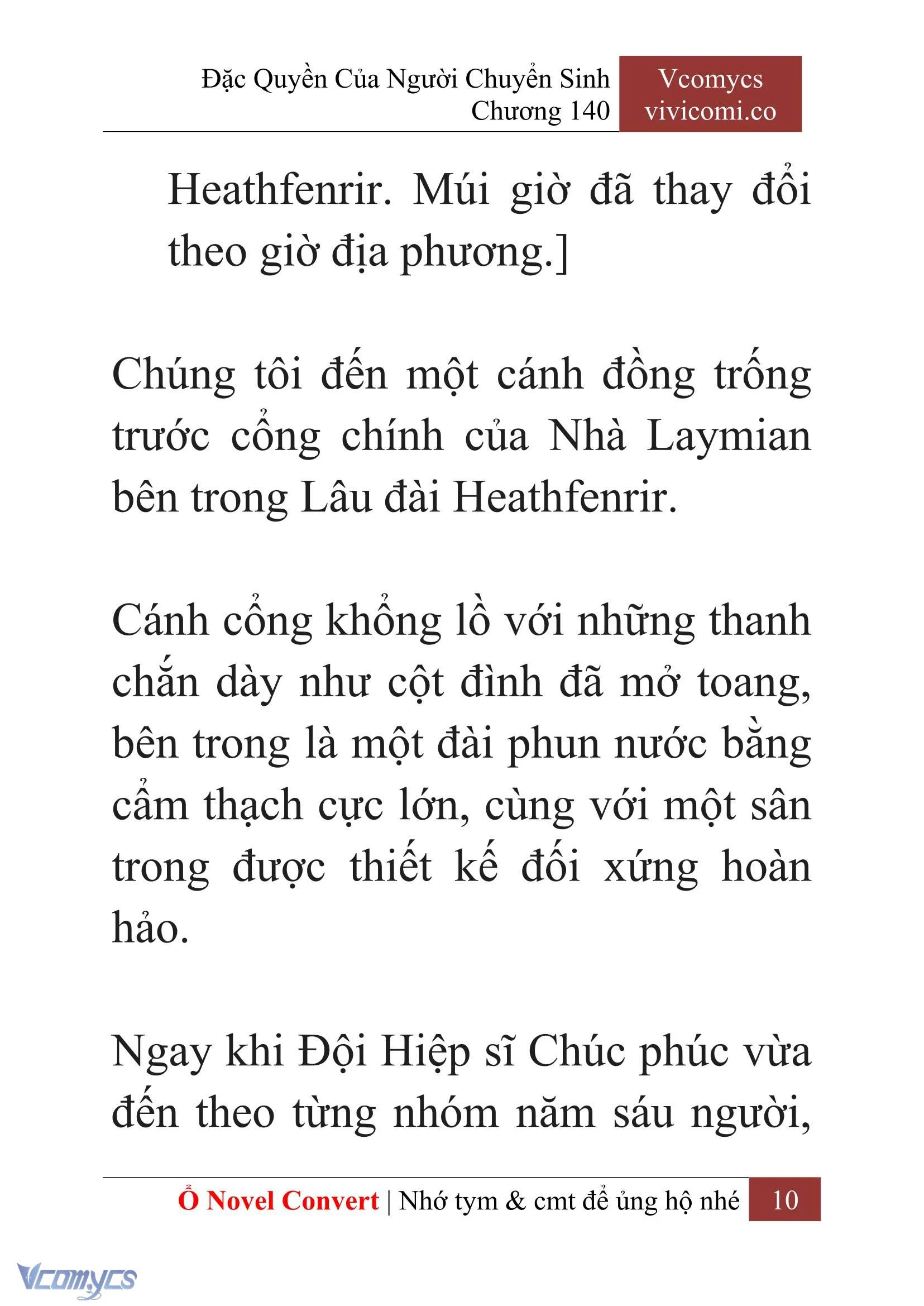 [Novel] Đặc Quyền Của Người Chuyển Sinh Chapter  140 - 12