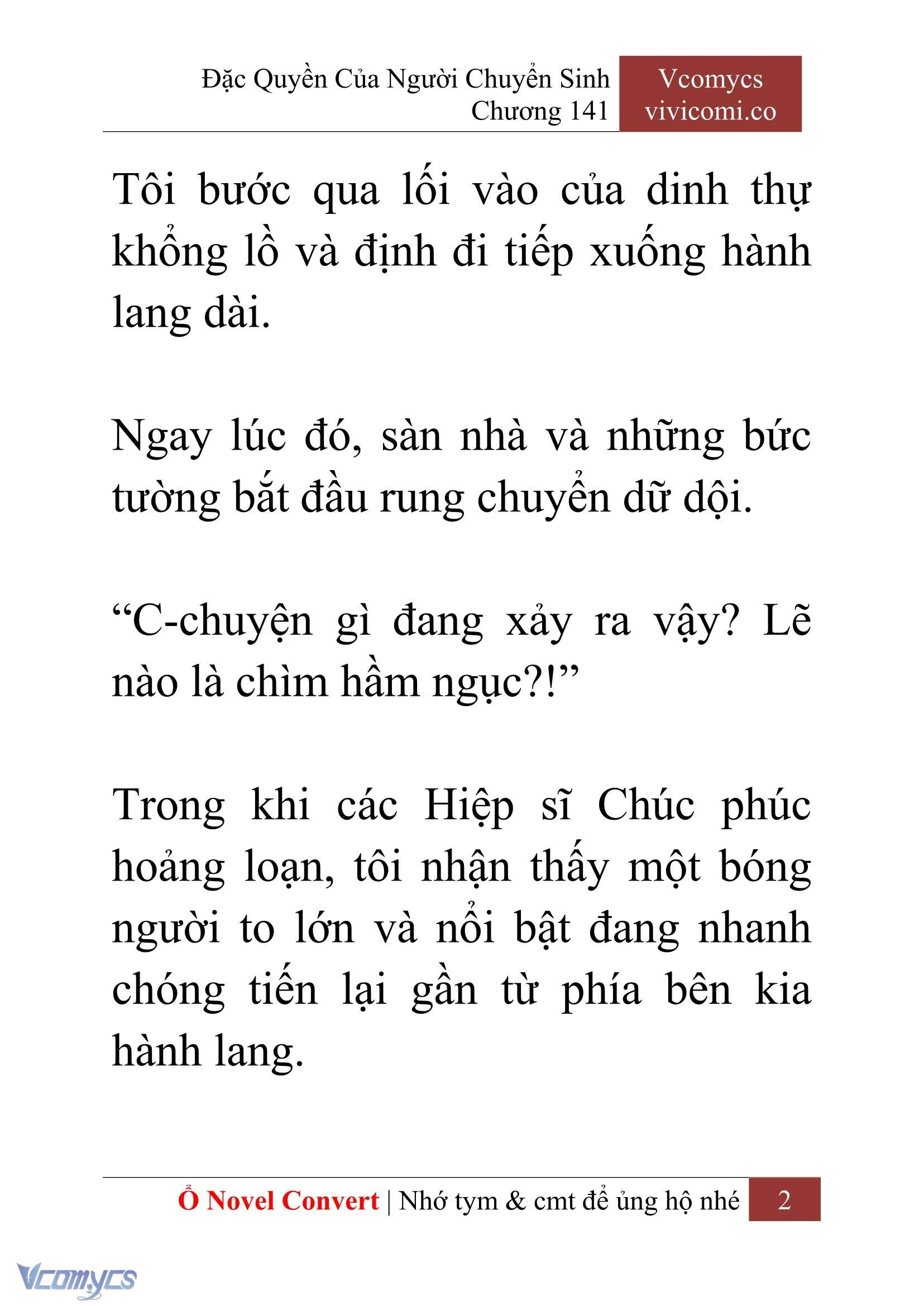 [Novel] Đặc Quyền Của Người Chuyển Sinh Chapter  141 - 4