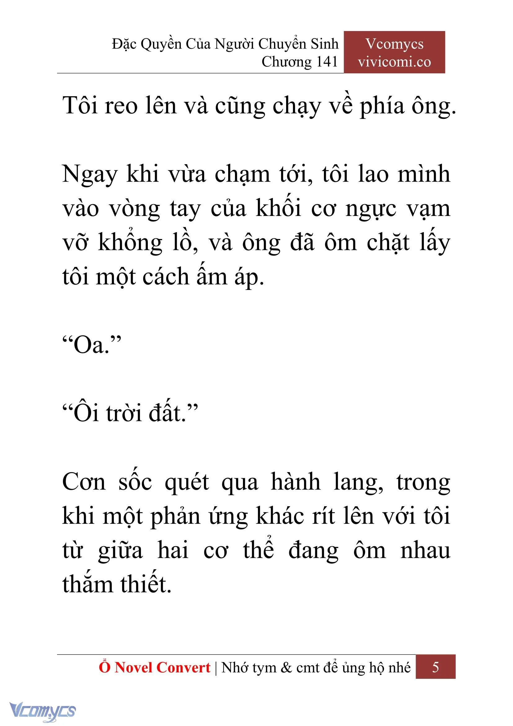 [Novel] Đặc Quyền Của Người Chuyển Sinh Chapter  141 - 7