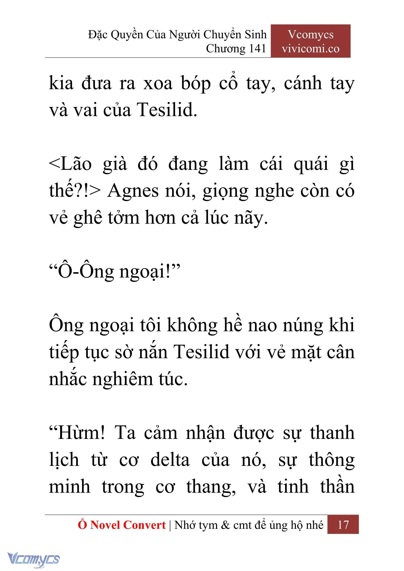 [Novel] Đặc Quyền Của Người Chuyển Sinh Chapter  141 - 19