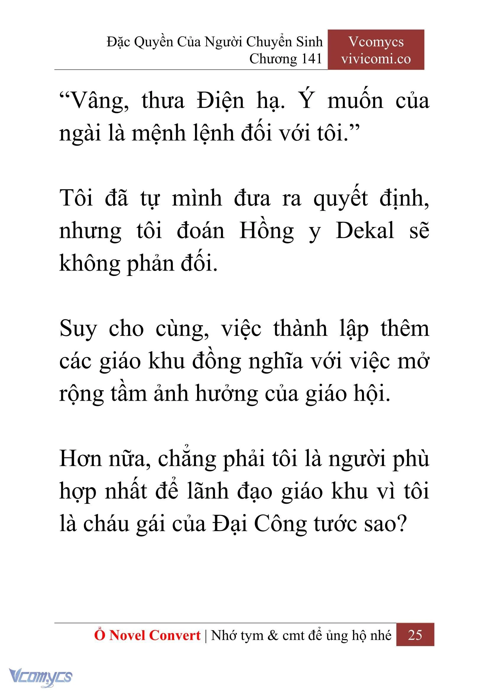 [Novel] Đặc Quyền Của Người Chuyển Sinh Chapter  141 - 27