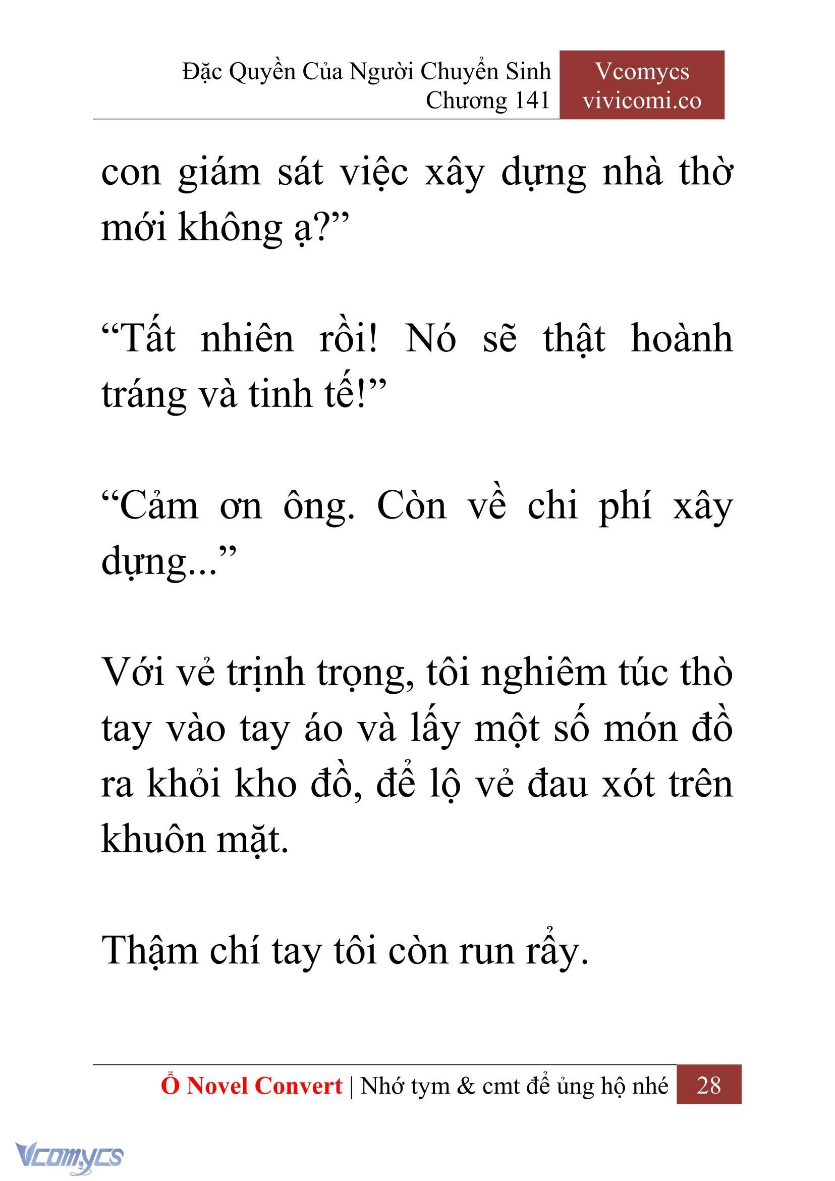 [Novel] Đặc Quyền Của Người Chuyển Sinh Chapter  141 - 30