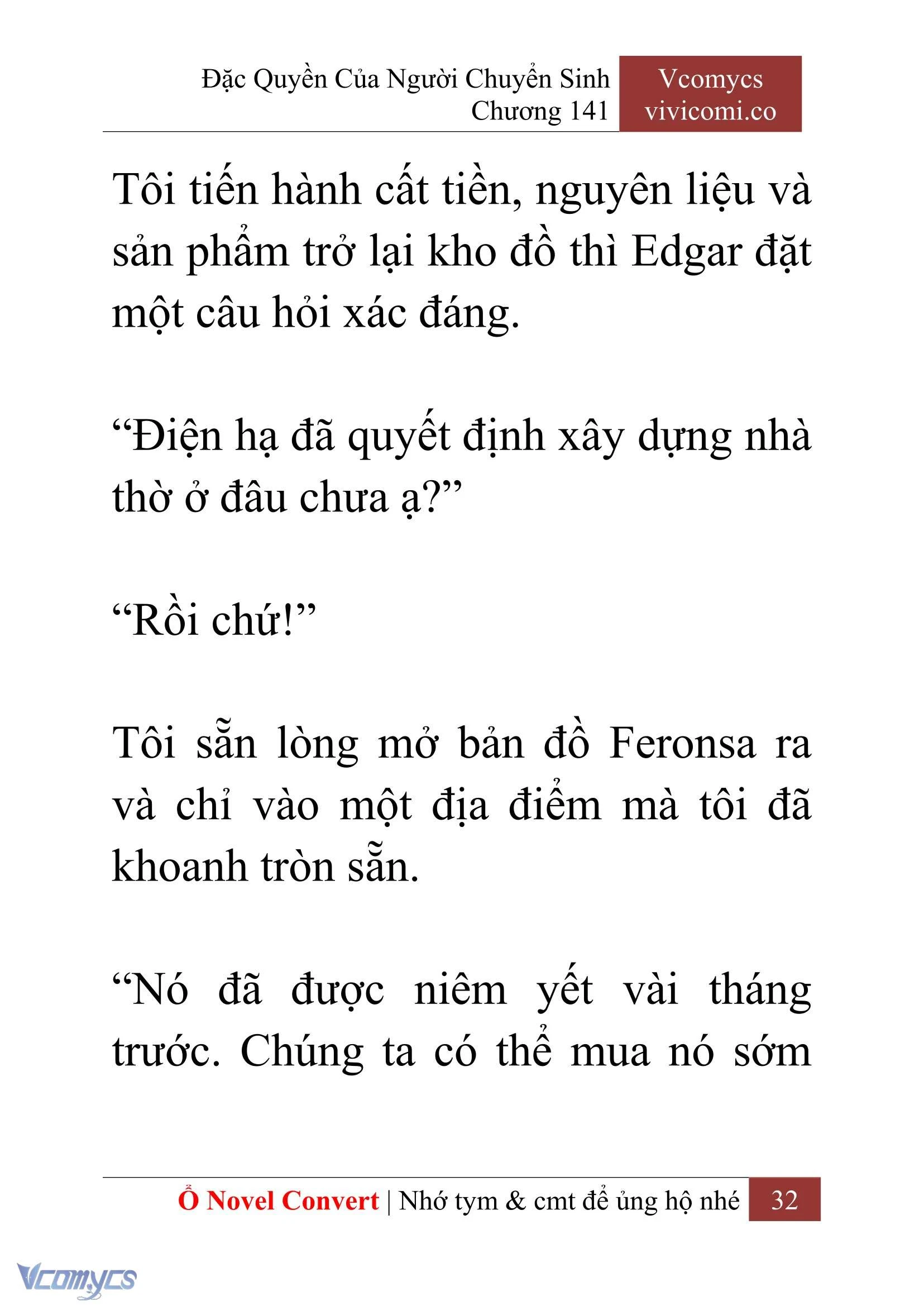 [Novel] Đặc Quyền Của Người Chuyển Sinh Chapter  141 - 34