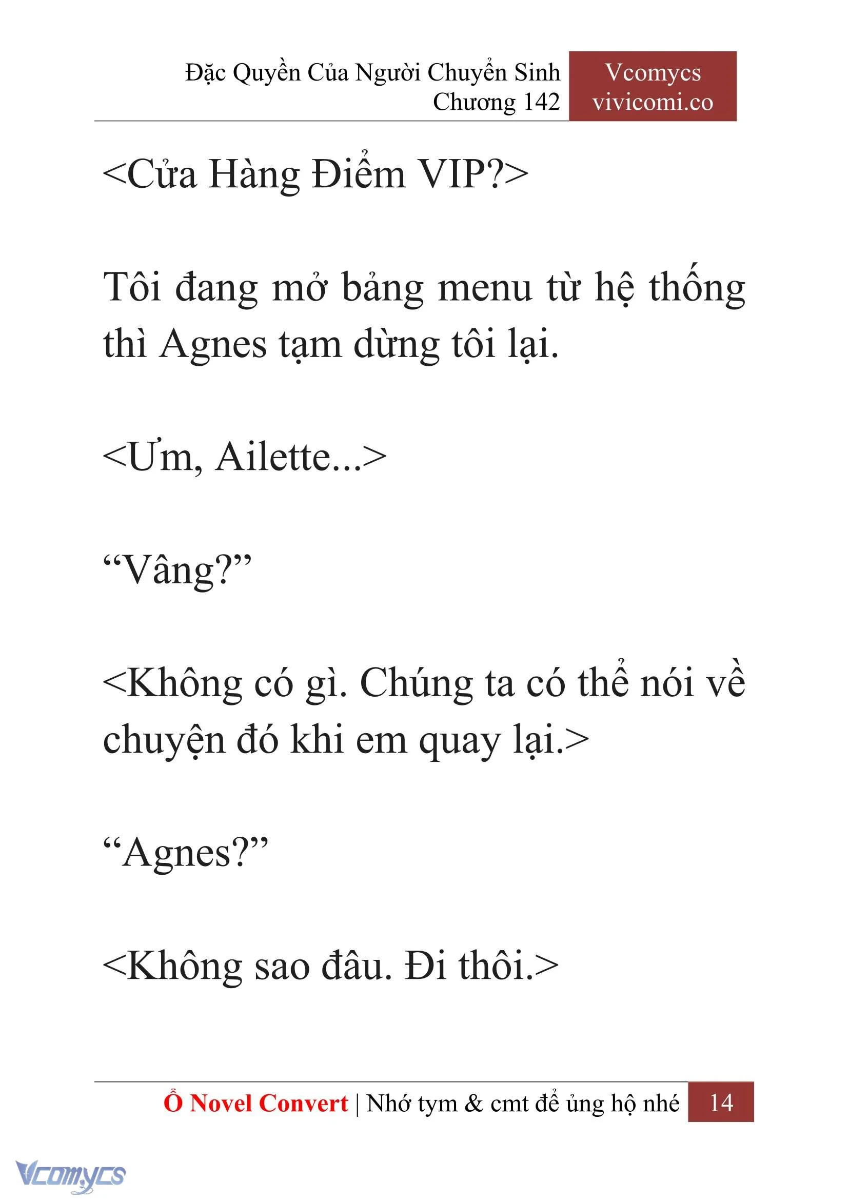[Novel] Đặc Quyền Của Người Chuyển Sinh Chapter  142 - 16