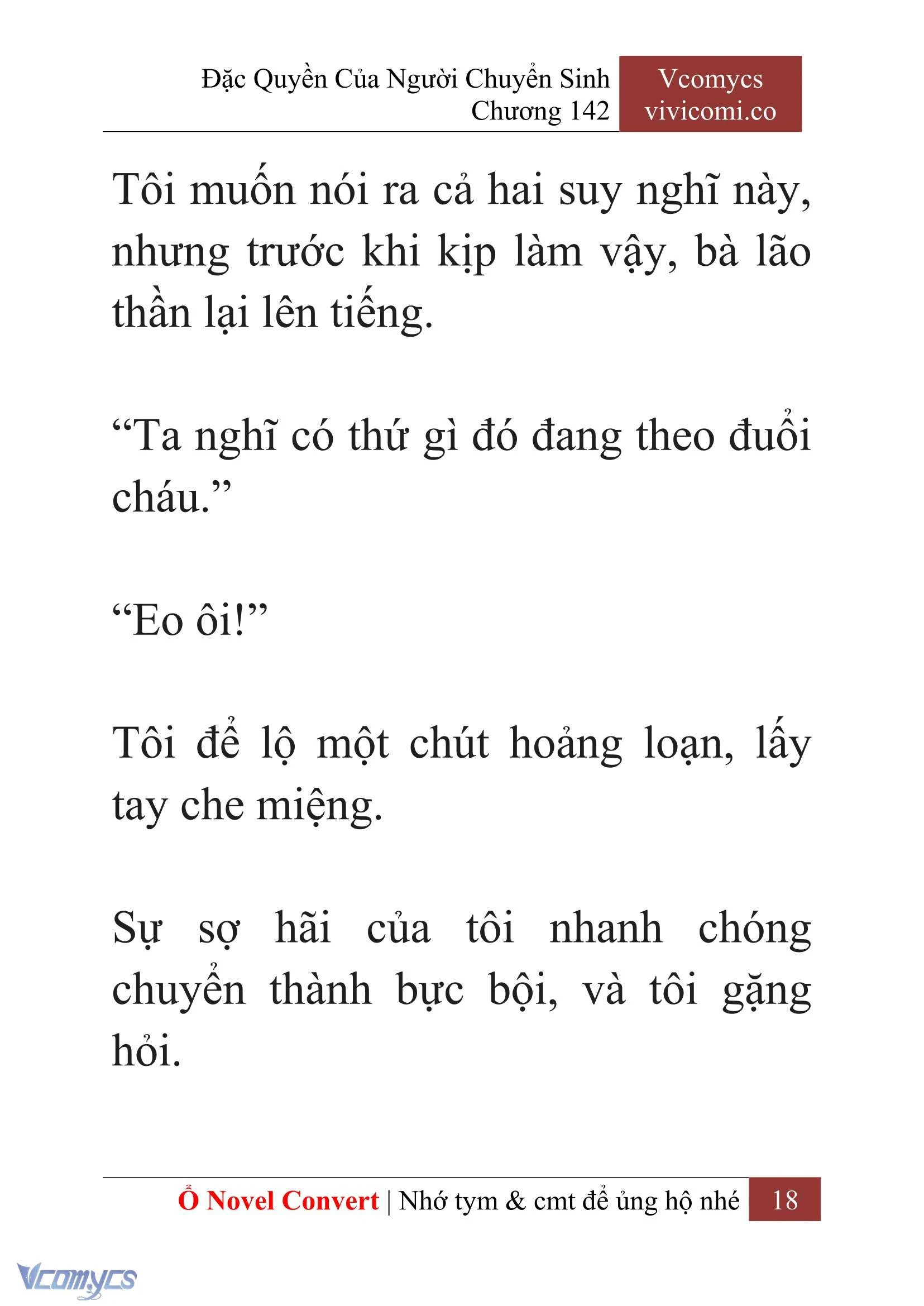 [Novel] Đặc Quyền Của Người Chuyển Sinh Chapter  142 - 20