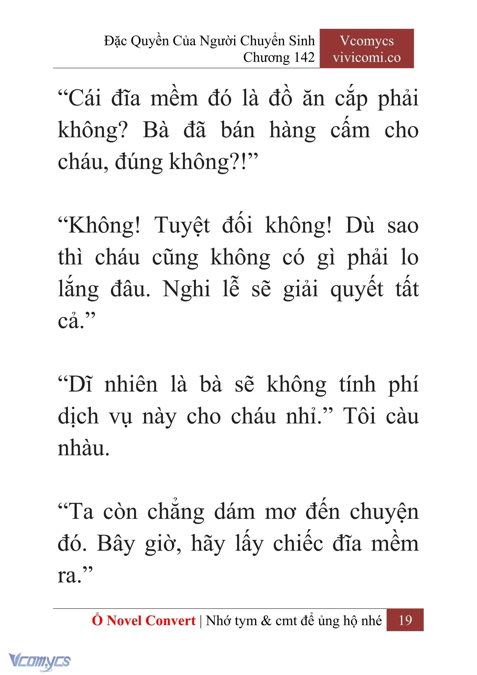 [Novel] Đặc Quyền Của Người Chuyển Sinh Chapter  142 - 21