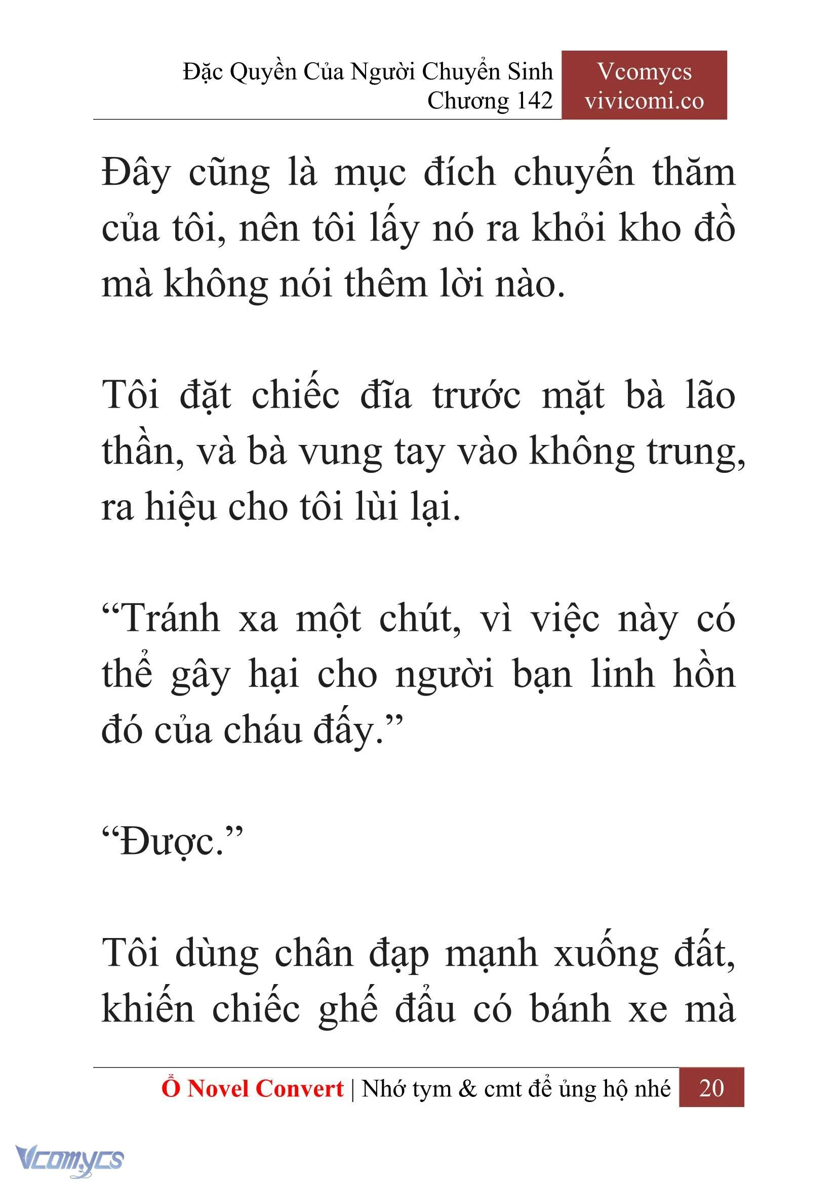 [Novel] Đặc Quyền Của Người Chuyển Sinh Chapter  142 - 22