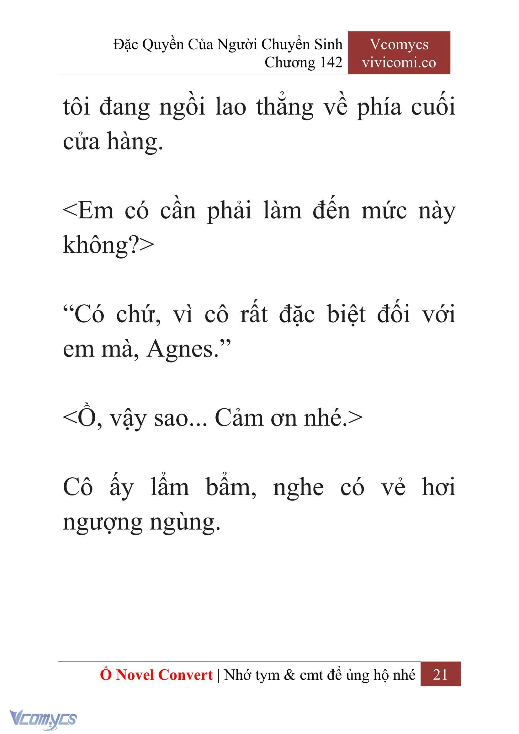 [Novel] Đặc Quyền Của Người Chuyển Sinh Chapter  142 - 23