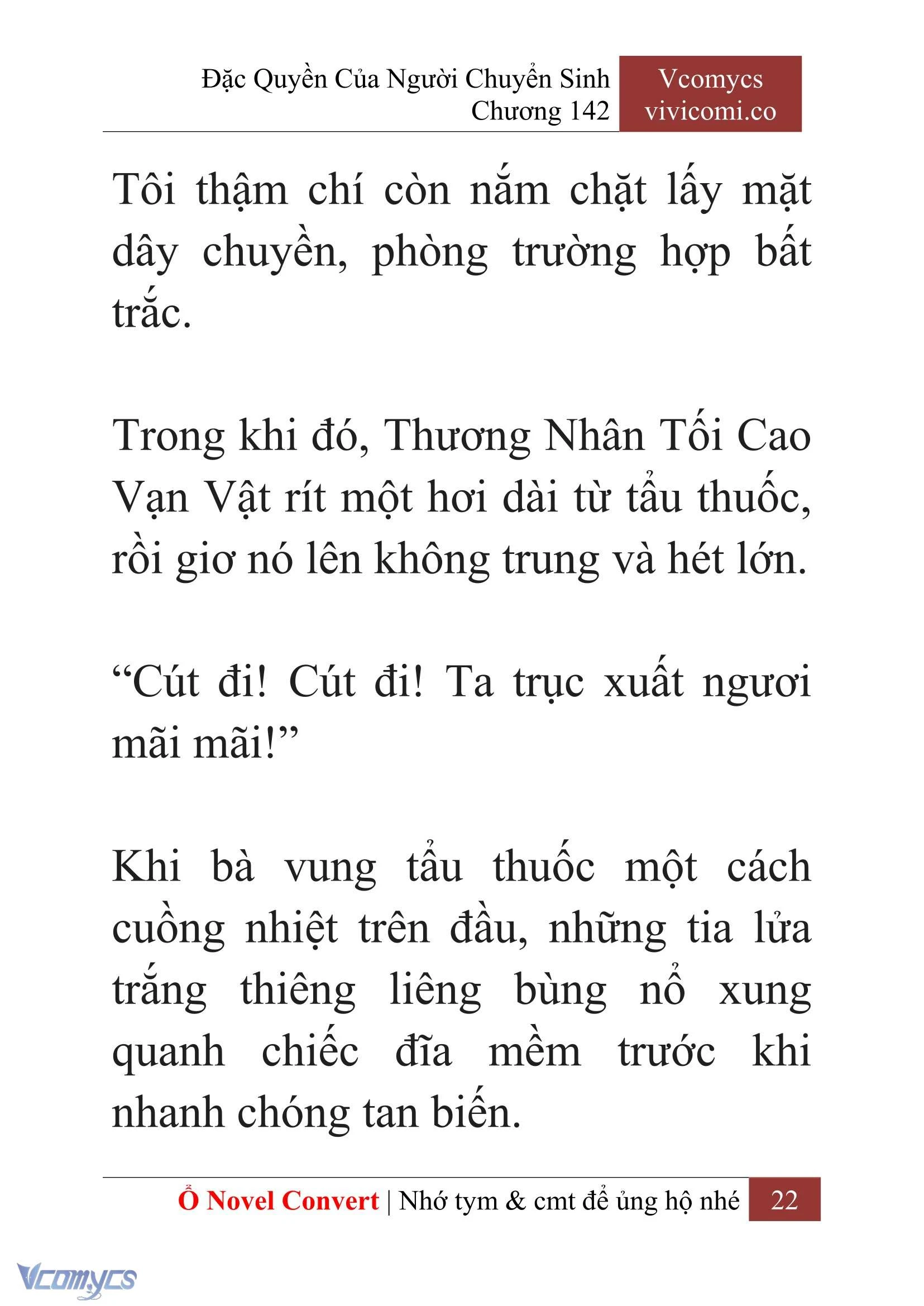 [Novel] Đặc Quyền Của Người Chuyển Sinh Chapter  142 - 24