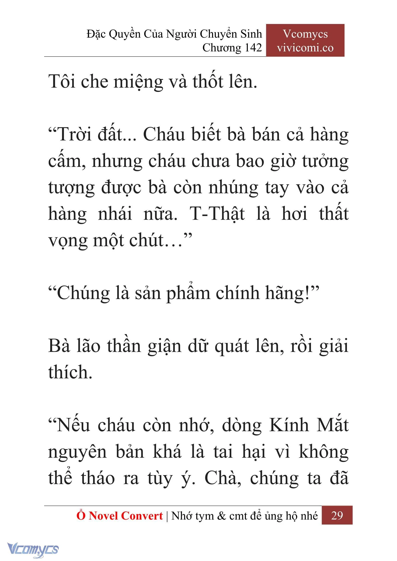 [Novel] Đặc Quyền Của Người Chuyển Sinh Chapter  142 - 31