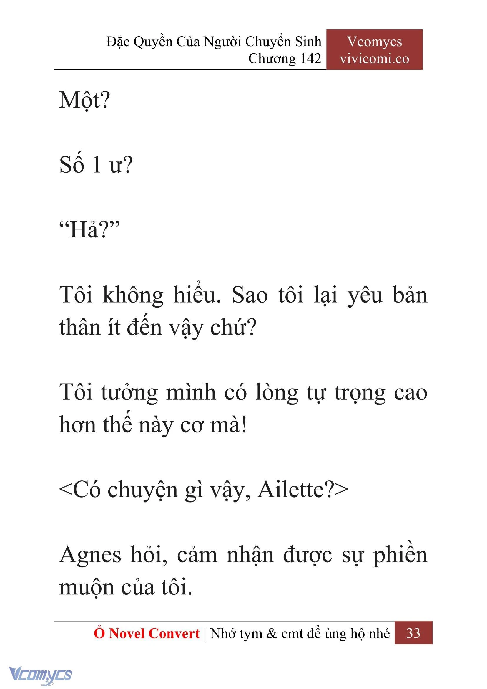 [Novel] Đặc Quyền Của Người Chuyển Sinh Chapter  142 - 35