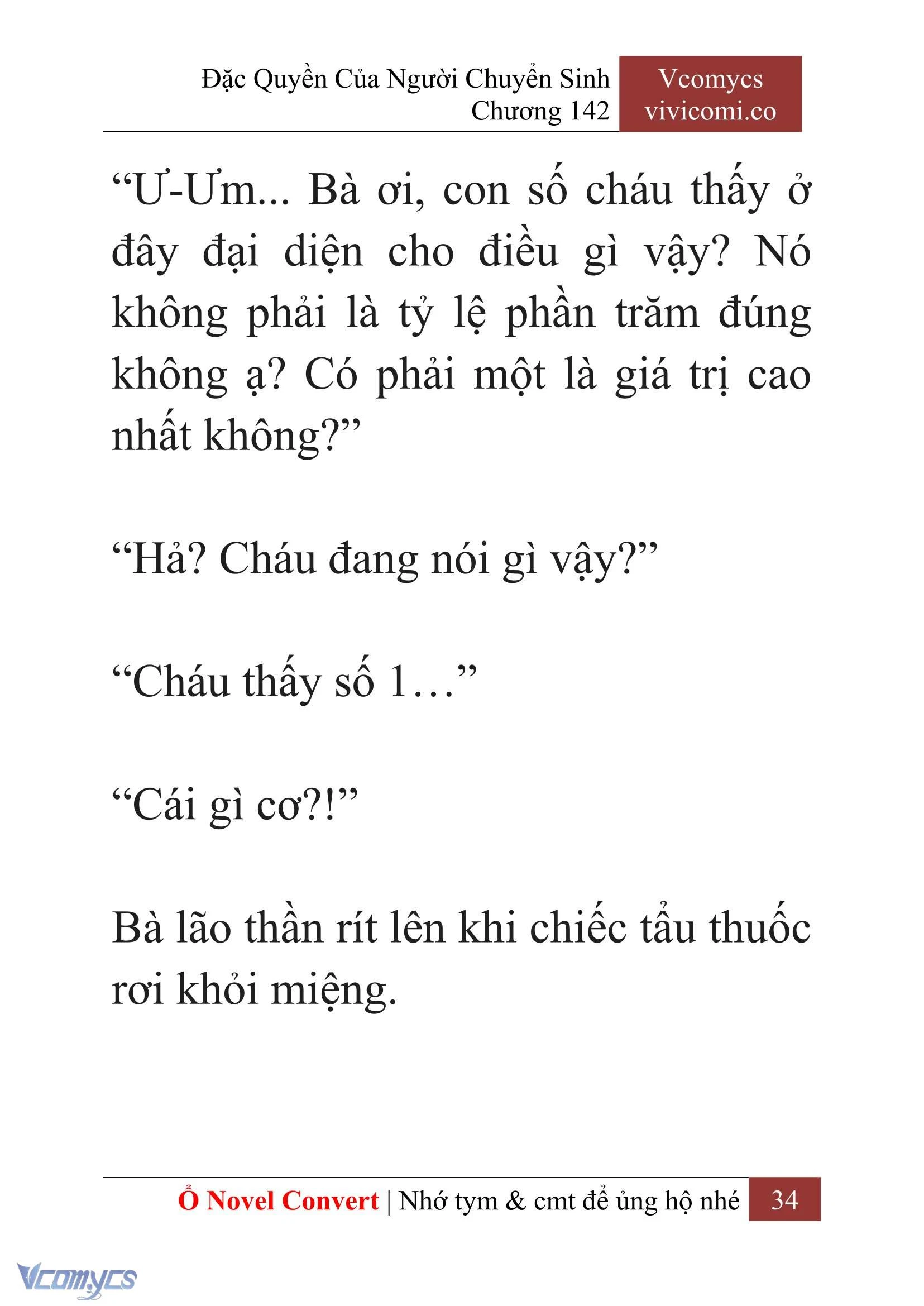 [Novel] Đặc Quyền Của Người Chuyển Sinh Chapter  142 - 36