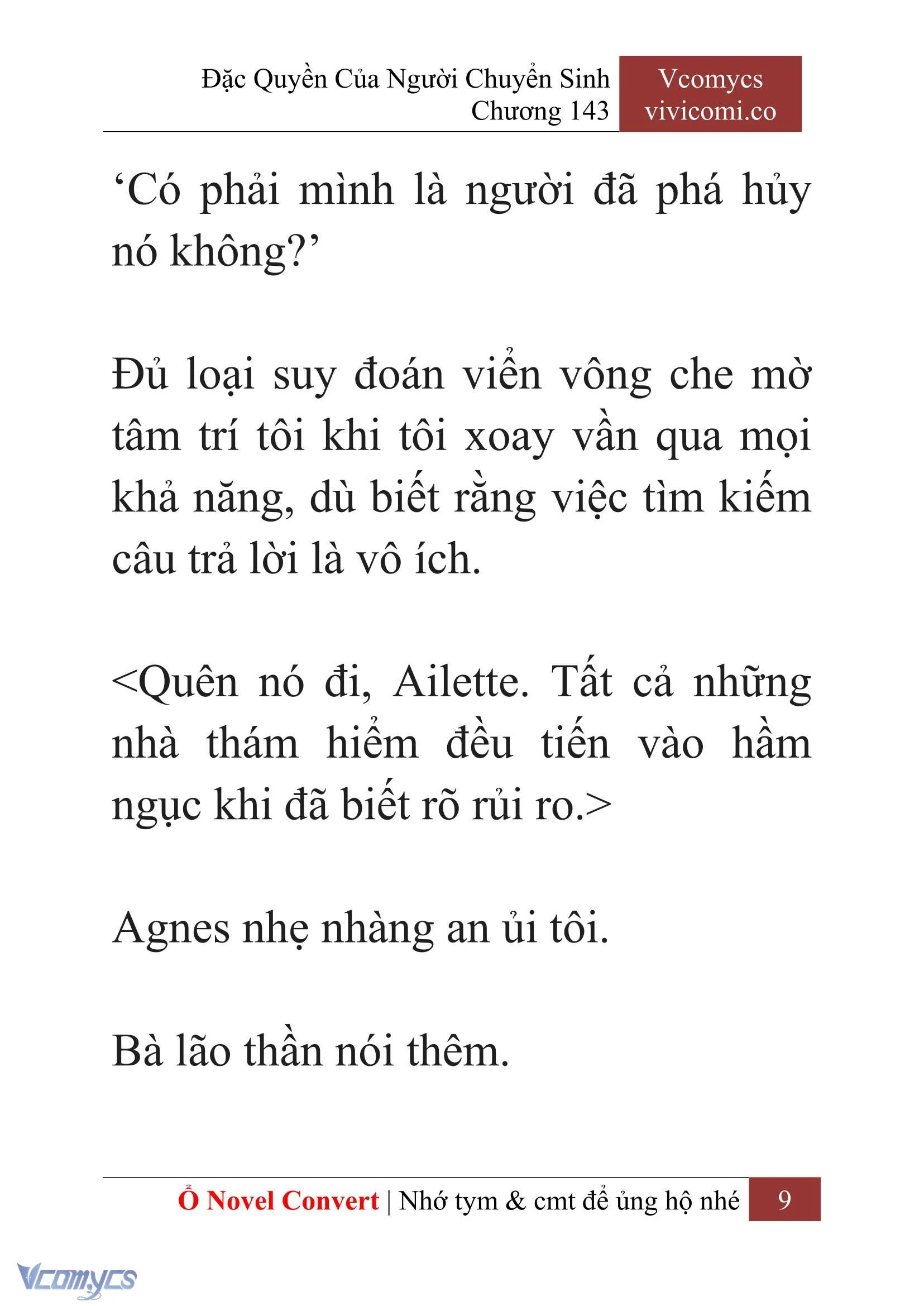 [Novel] Đặc Quyền Của Người Chuyển Sinh Chapter  143 - 11